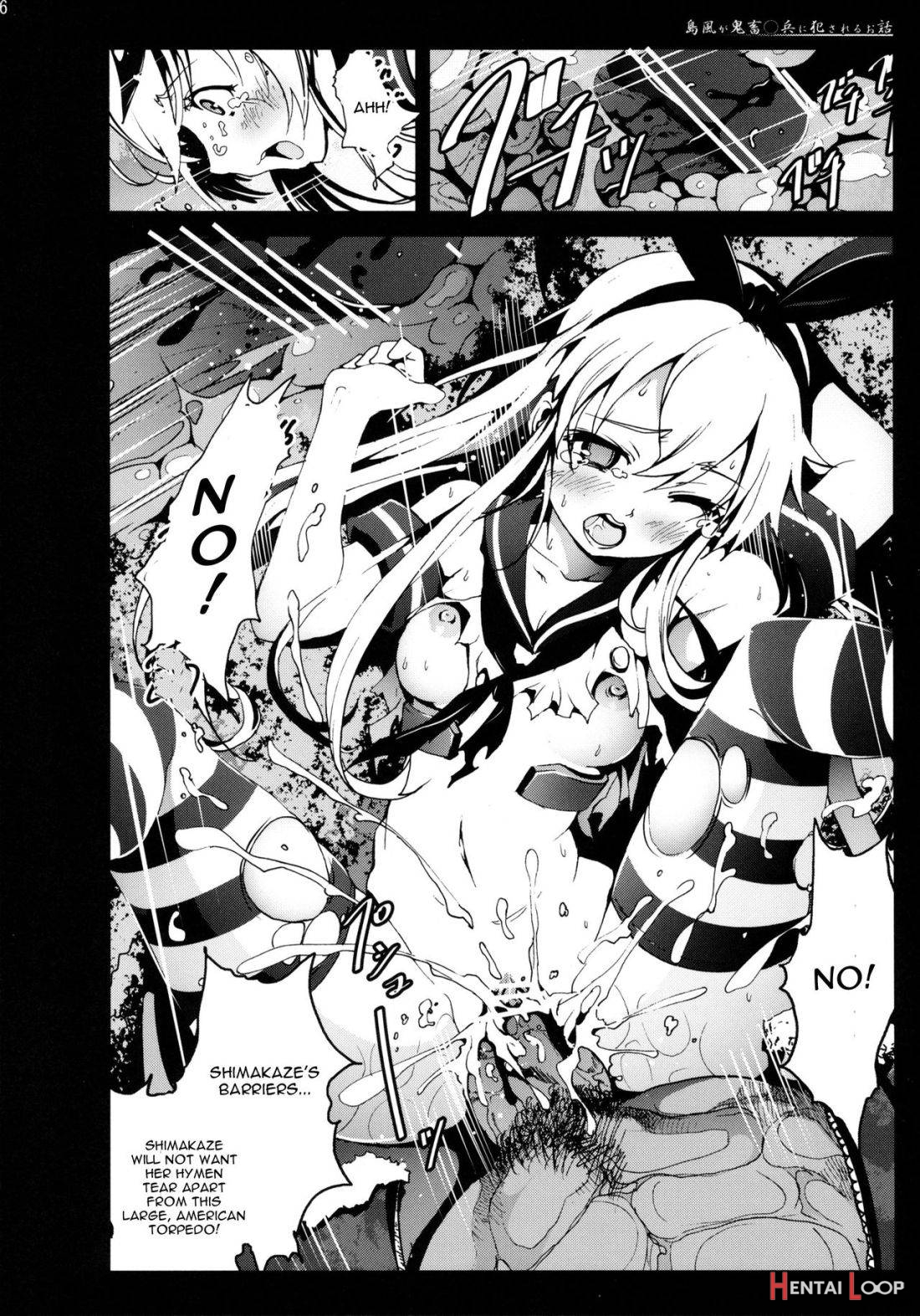 Shimakaze-san Ga Kichiku Beihei Ni Okasareru Ohanashi page 15