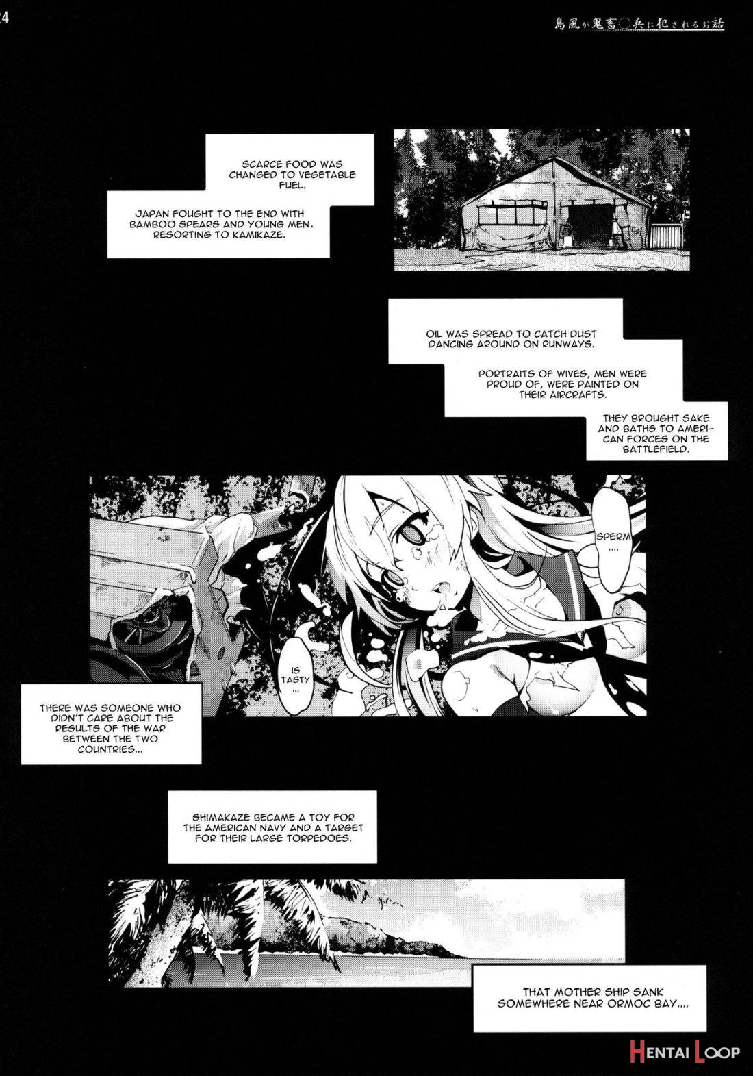 Shimakaze-san Ga Kichiku Beihei Ni Okasareru Ohanashi page 23