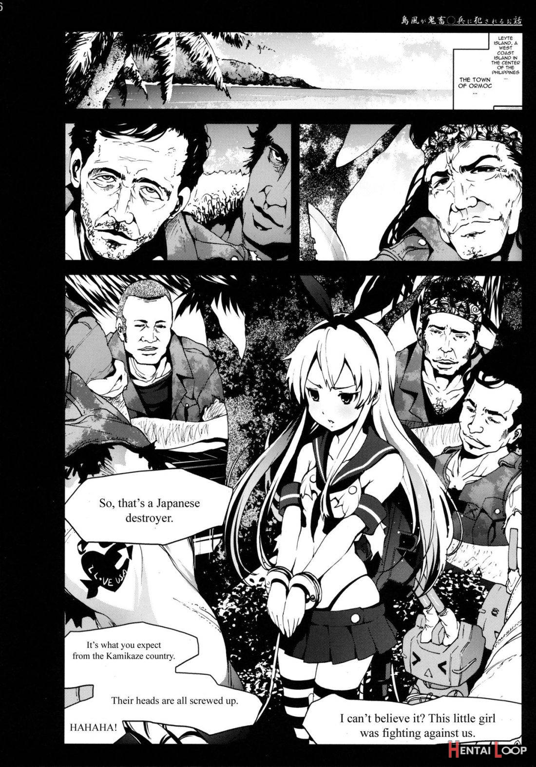 Shimakaze-san Ga Kichiku Beihei Ni Okasareru Ohanashi page 5