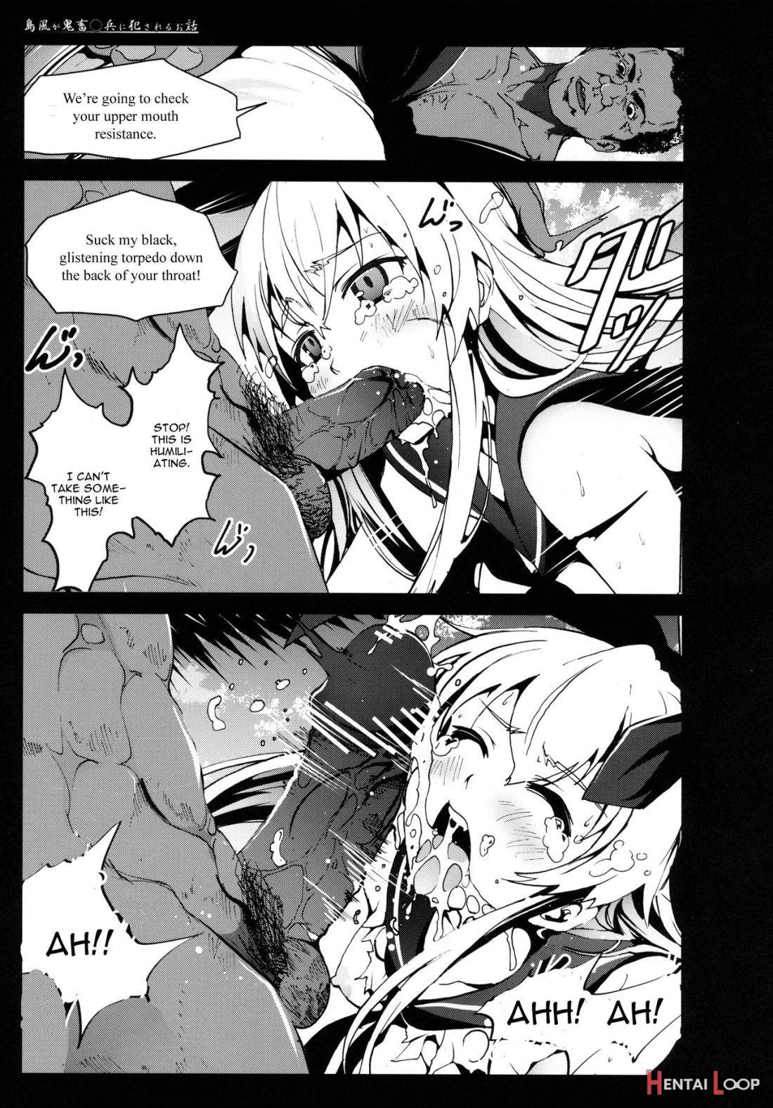 Shimakaze-san Ga Kichiku Beihei Ni Okasareru Ohanashi page 8