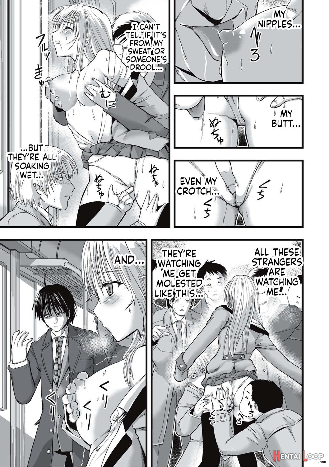 Shokushu Chikan Densha page 110