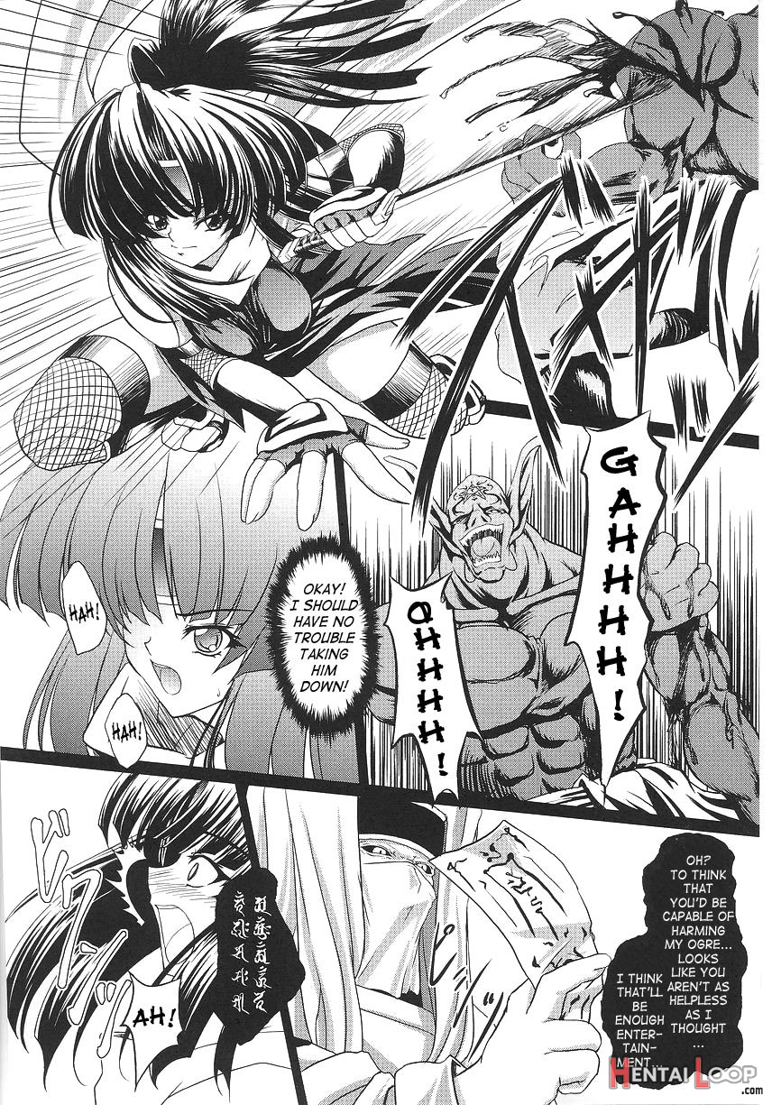 Slave Ninja's Indecent Battle page 4