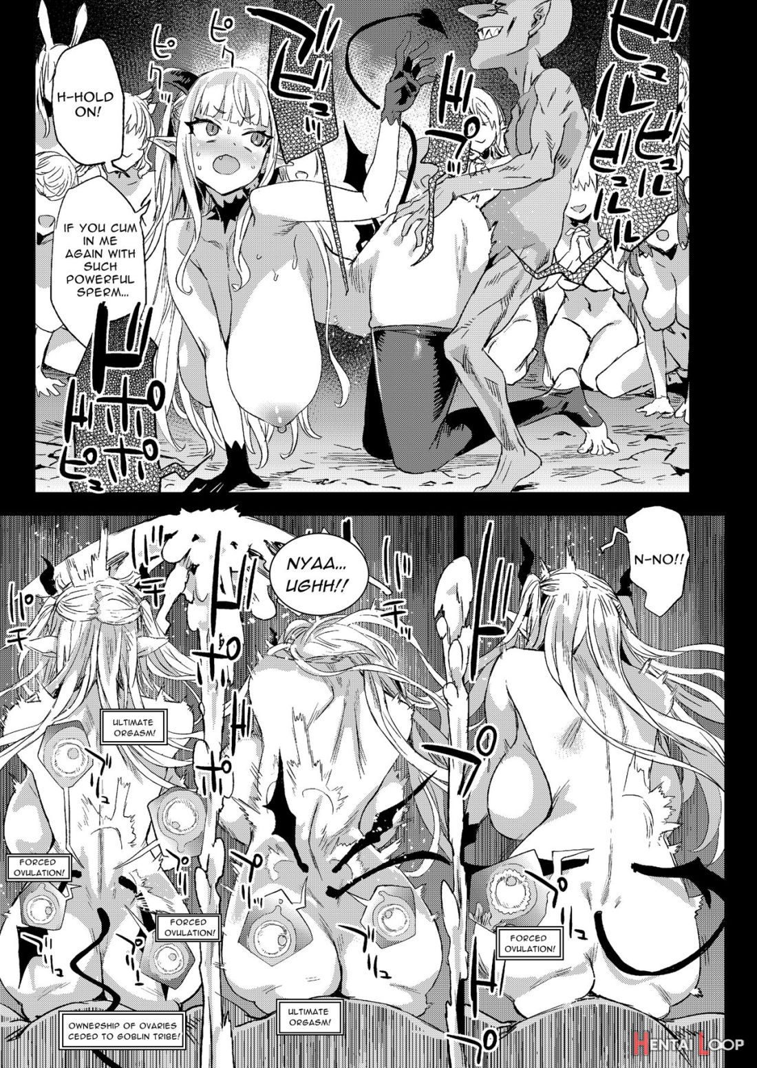 Succubus Joou Vs Zako Goblin page 30