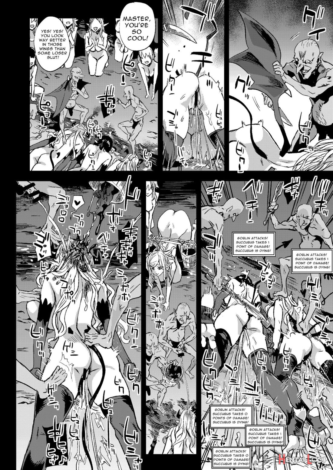 Succubus Joou Vs Zako Goblin page 33