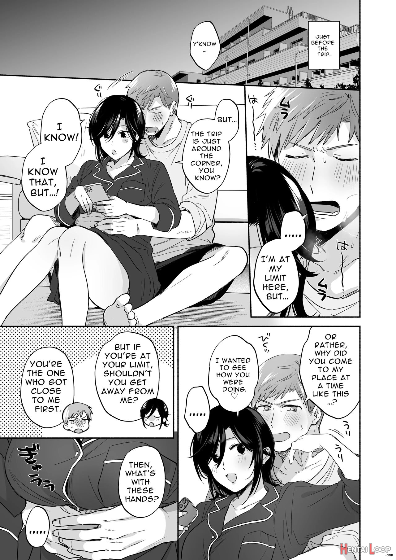 Suki Araba Kareshi No Seiheki O Yugametai! ~gaman Genkai!! Icha Love Onsen Ryokou~ page 14