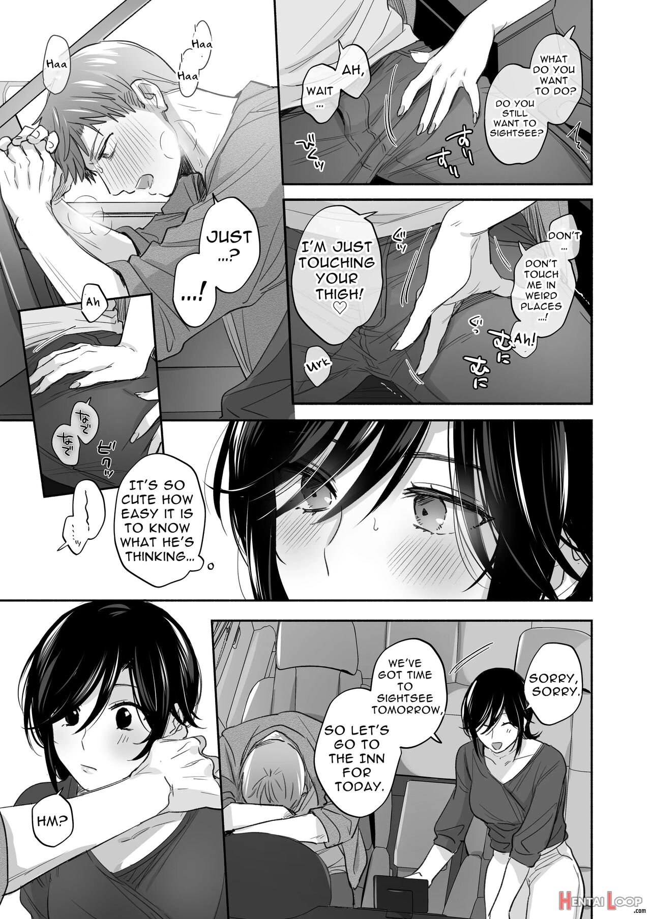 Suki Araba Kareshi No Seiheki O Yugametai! ~gaman Genkai!! Icha Love Onsen Ryokou~ page 40