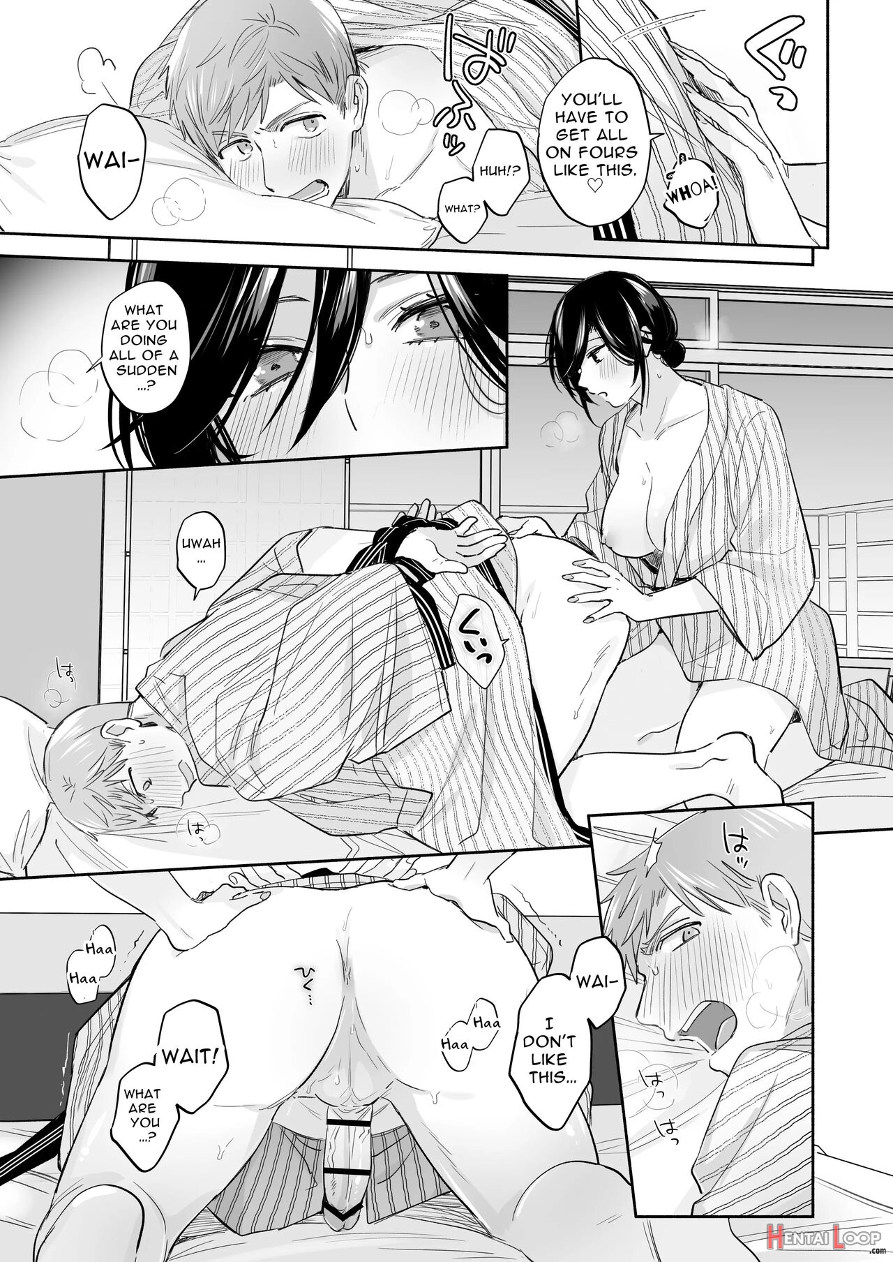 Suki Araba Kareshi No Seiheki O Yugametai! ~gaman Genkai!! Icha Love Onsen Ryokou~ page 66