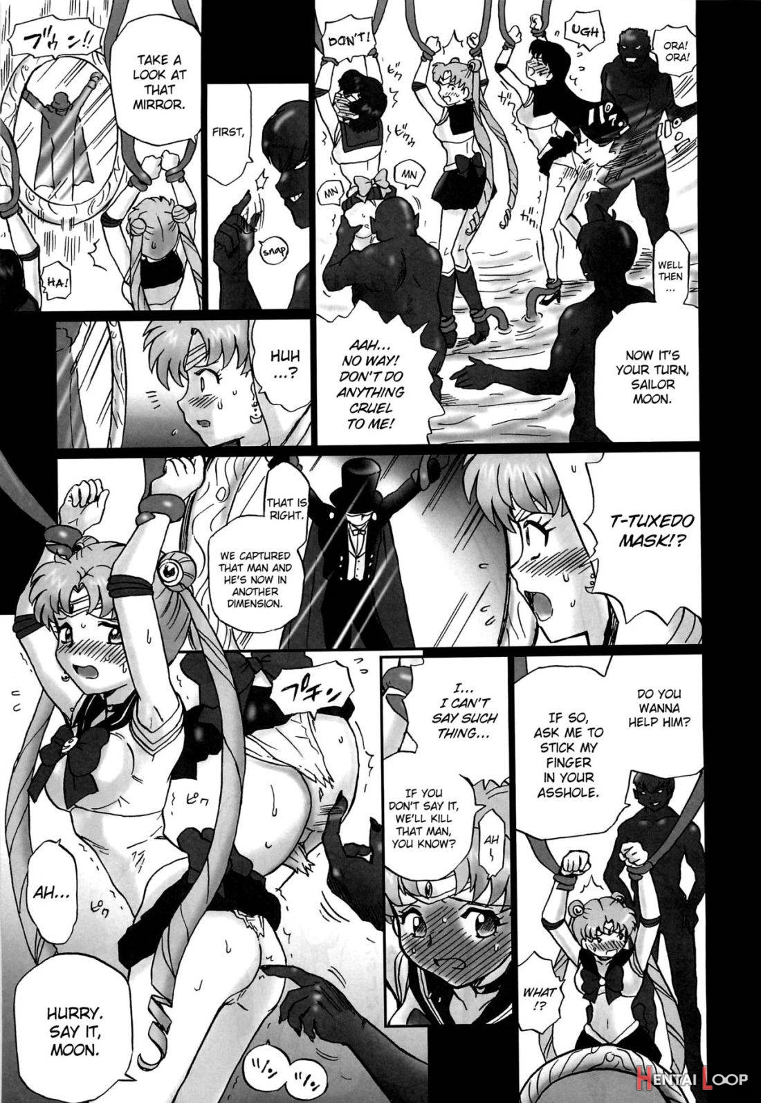 Tail-man Sailormoon 3girls Book page 7