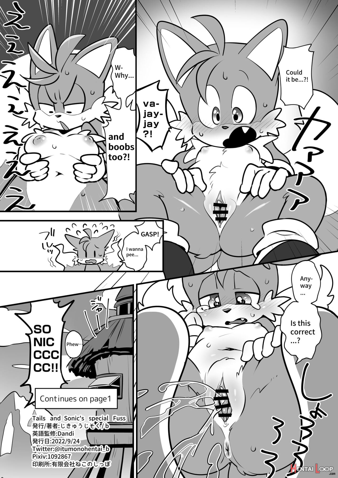 Tails And Sonic's Special Fuss page 17