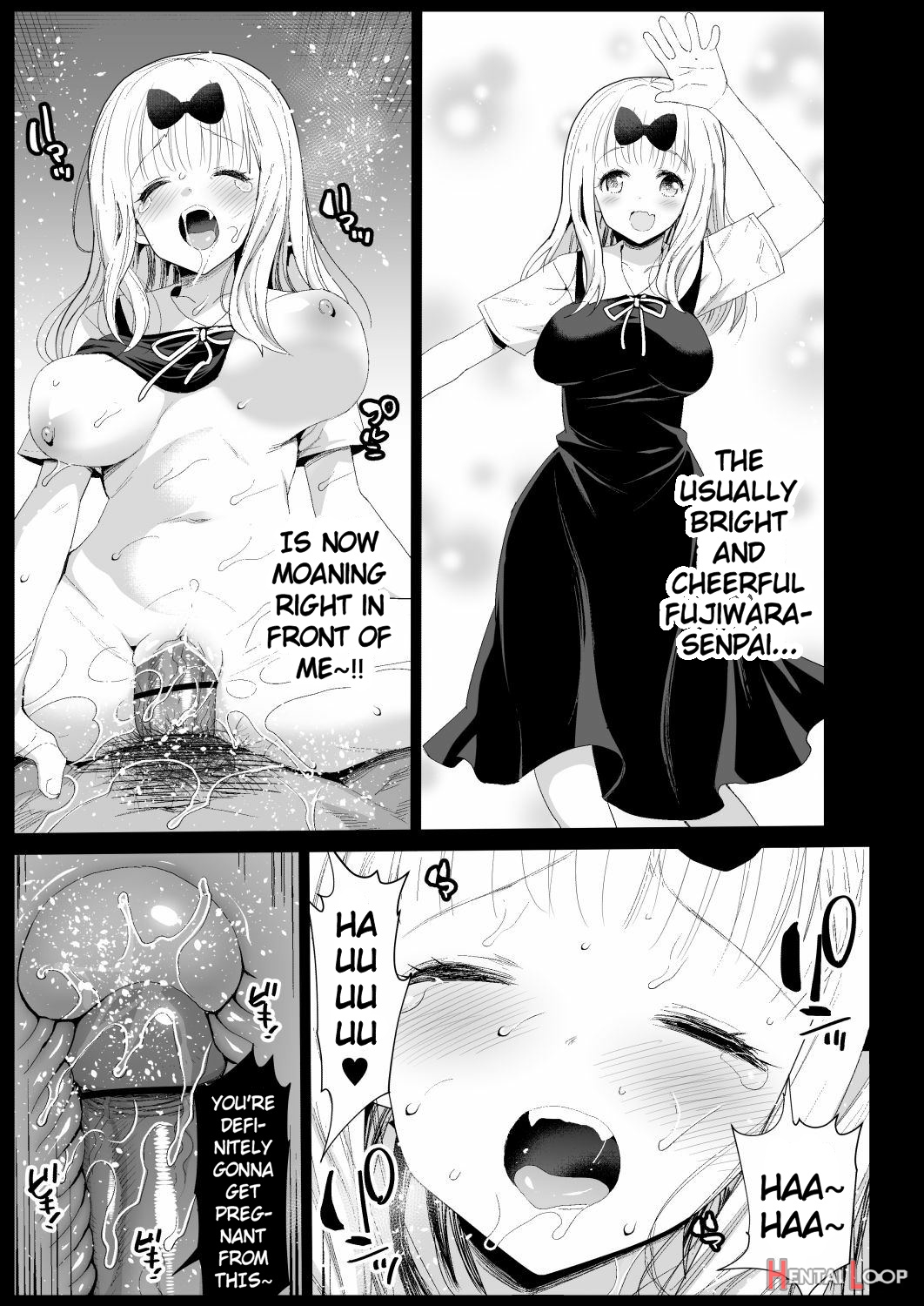 Taking Advantage Of Fujiwara-senpai ~ page 14