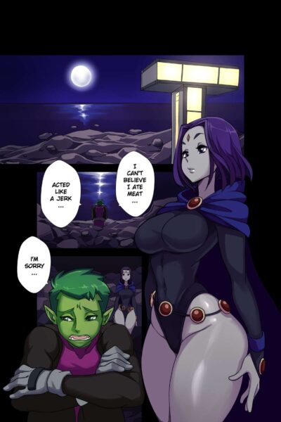 Teen Titans Doujin page 1