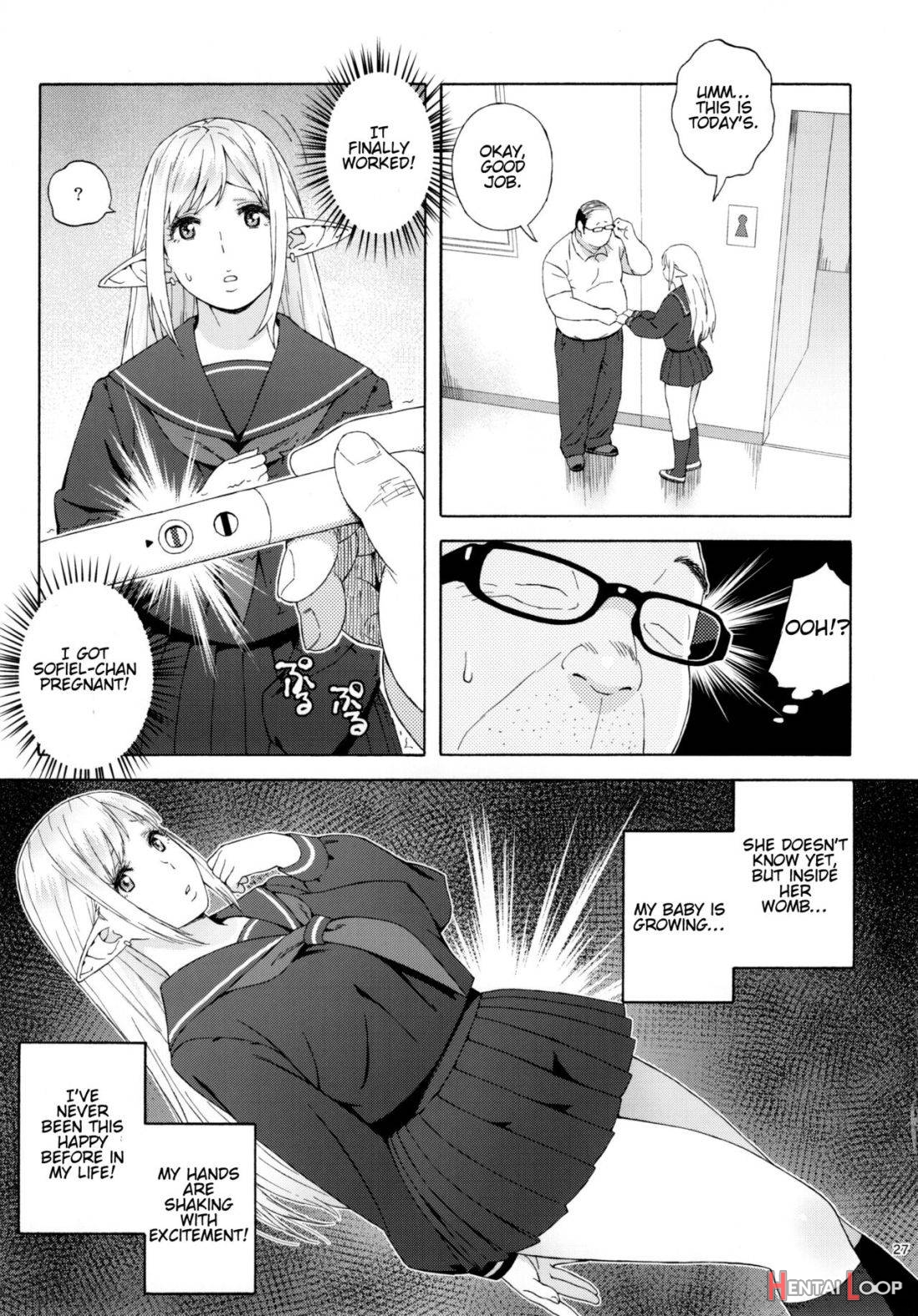 Tenkousei Jk Elf 3 Saishuushou -houkago Yagai Jugyou page 25