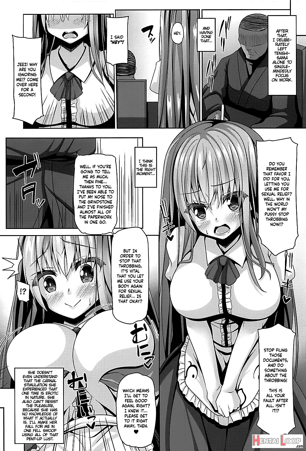 Tenshi-sama Is So Easy And Cute page 12