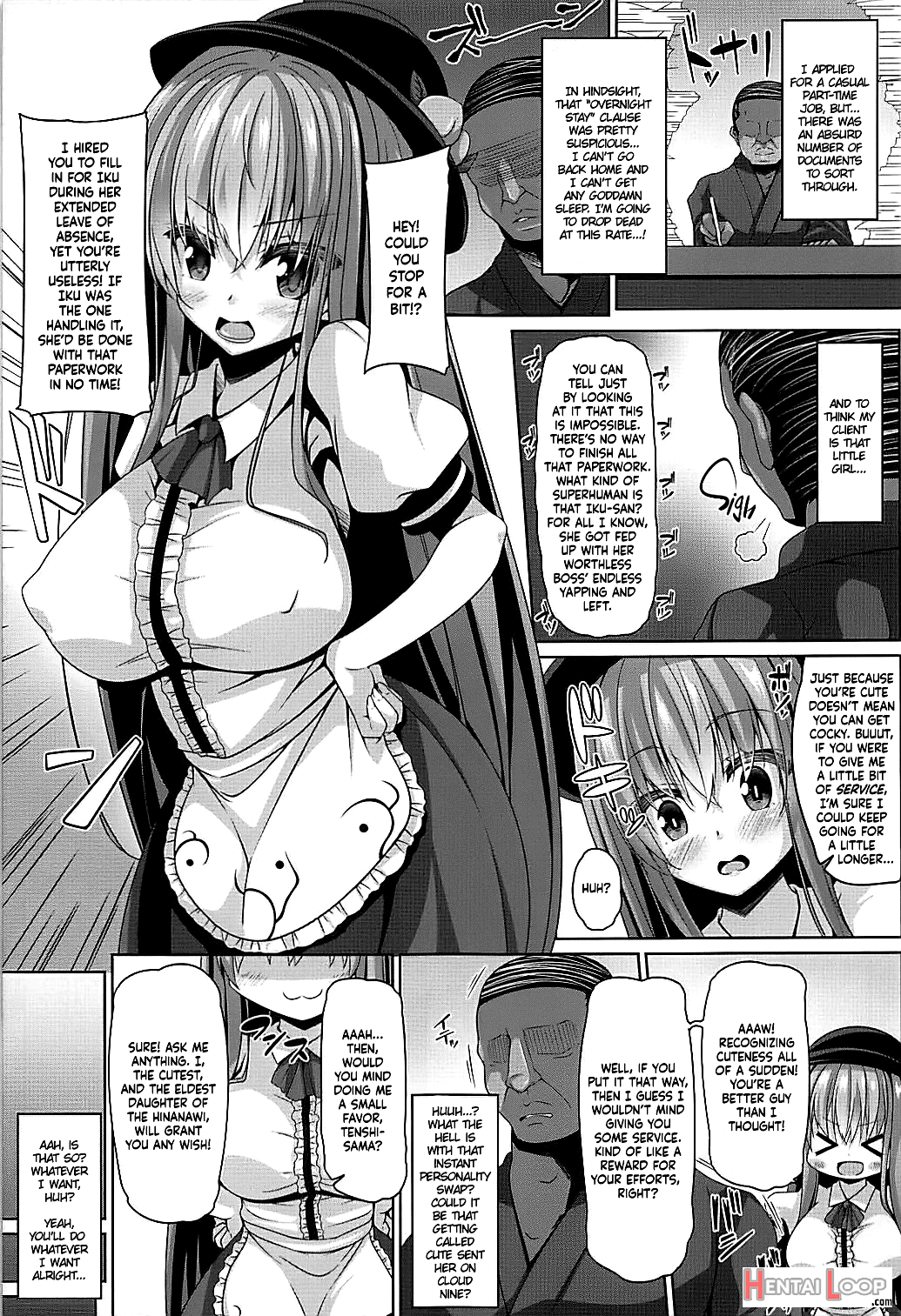 Tenshi-sama Is So Easy And Cute page 5