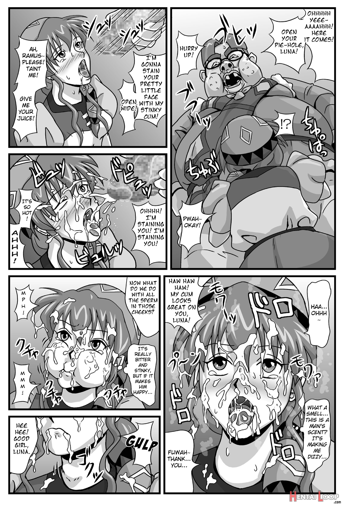 The Cumdumpster Princess Of Burg 01 page 10