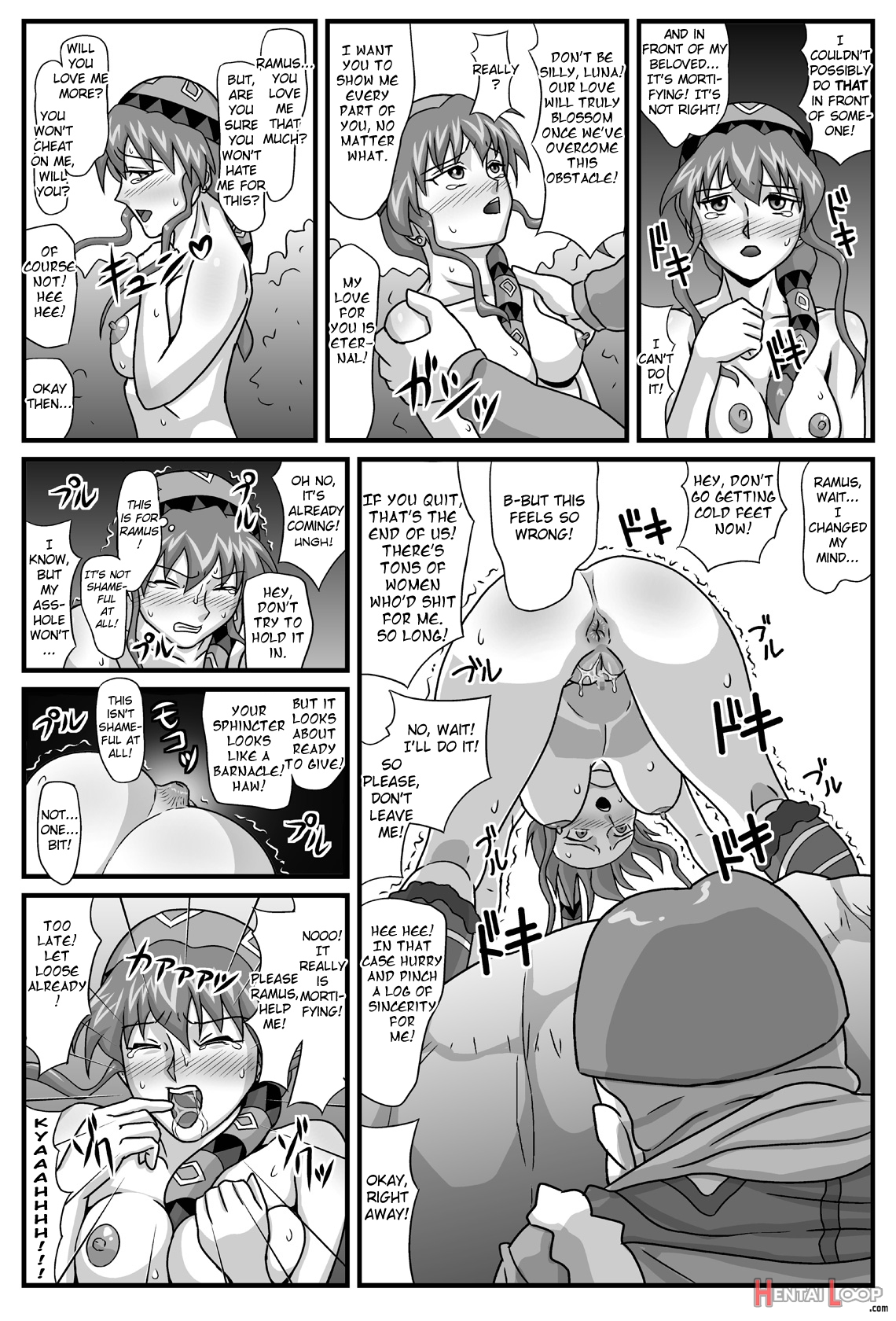 The Cumdumpster Princess Of Burg 01 page 23