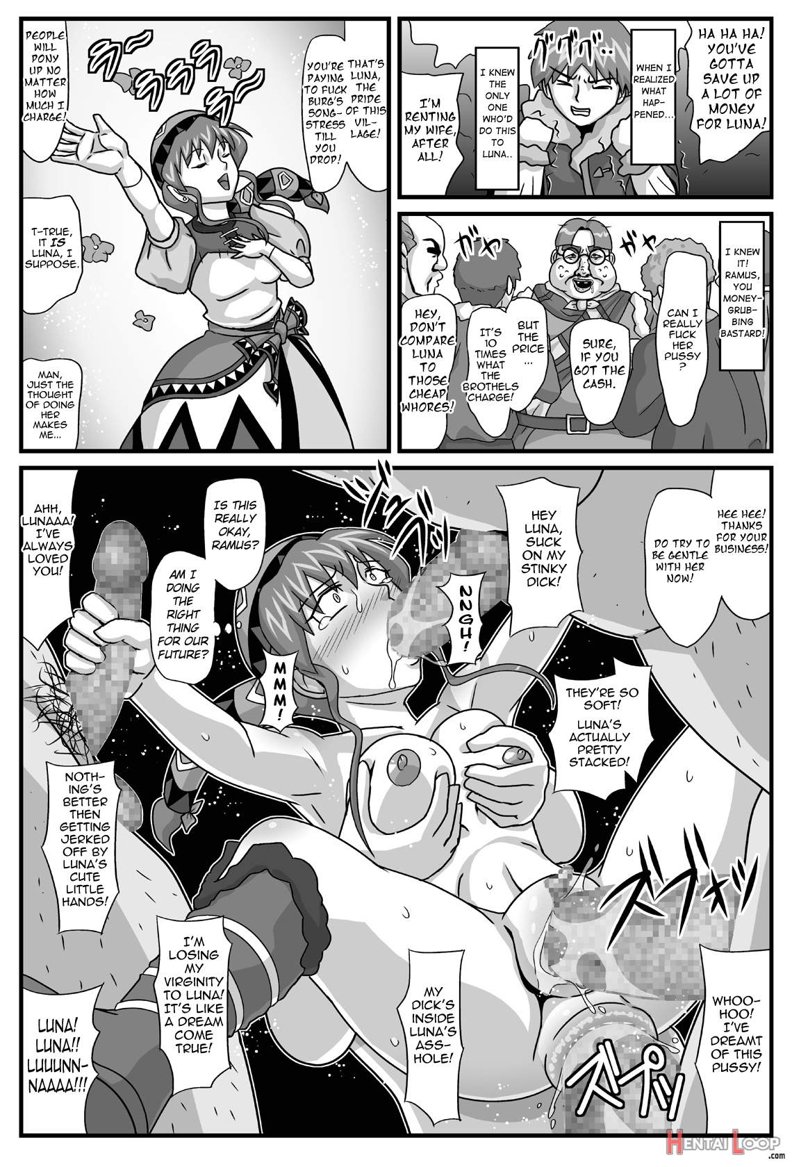 The Cumdumpster Princess Of Burg 01 page 29