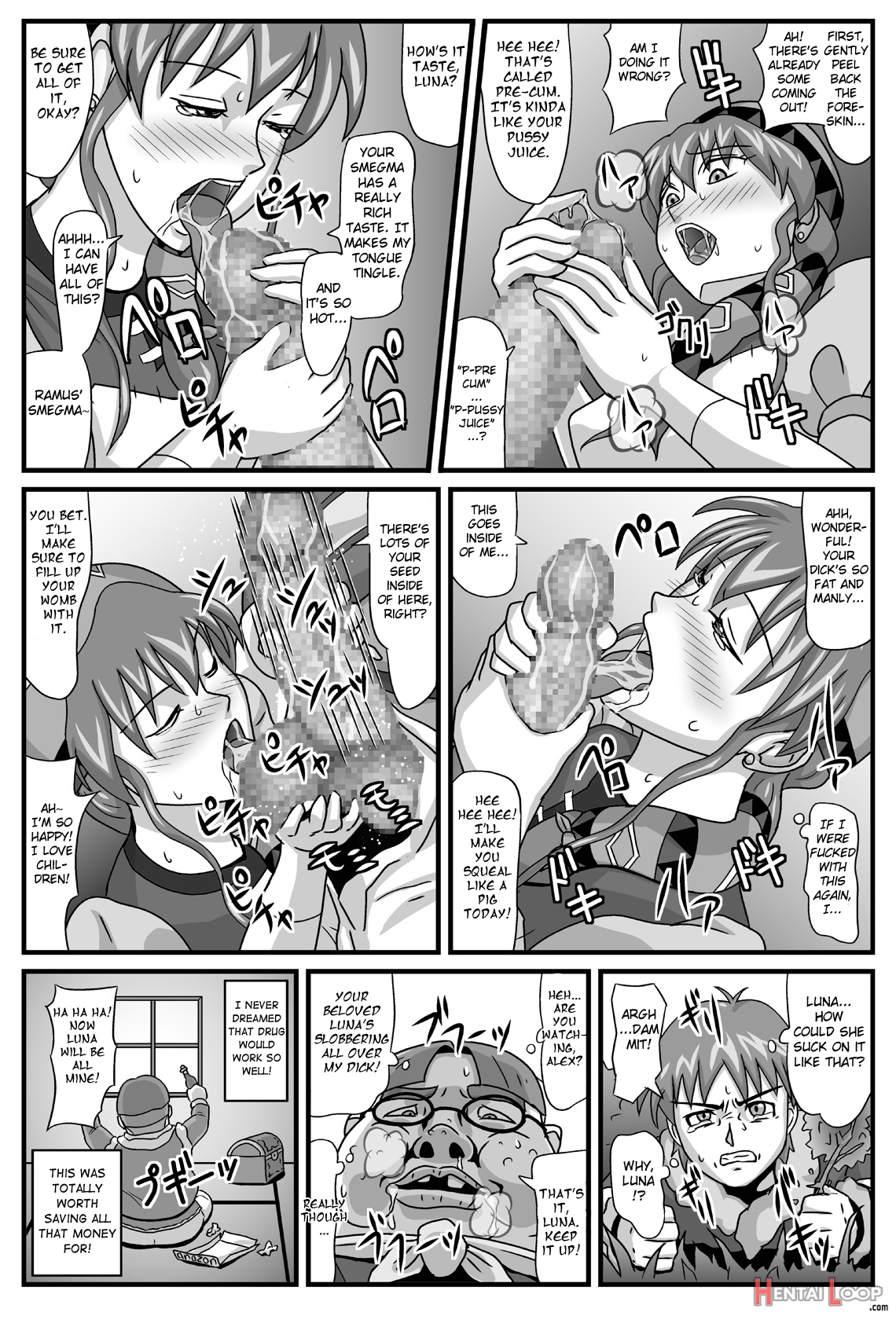 The Cumdumpster Princess Of Burg 01 page 7