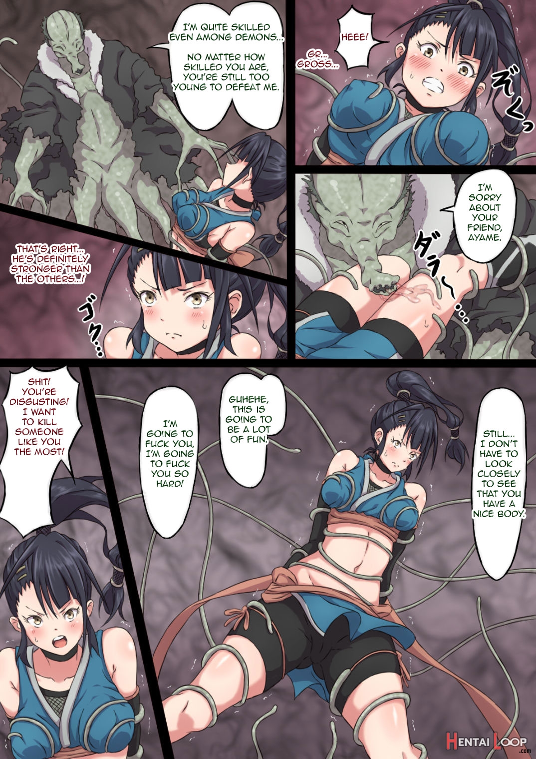 The Defeat Of Ayame Kunoichi page 13