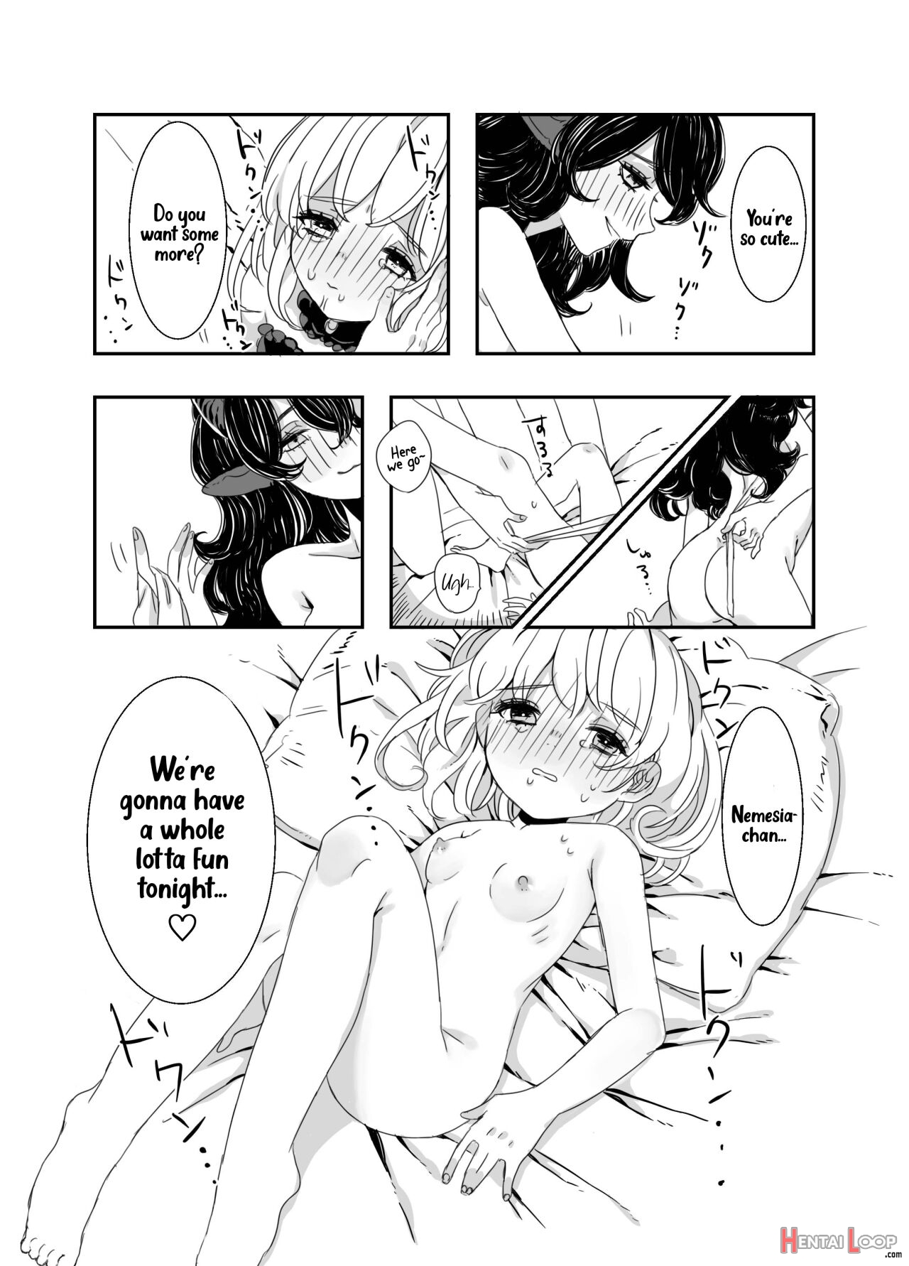 The Futanari Onee-san And The Young Girl's Naughty Story 1&2 page 12