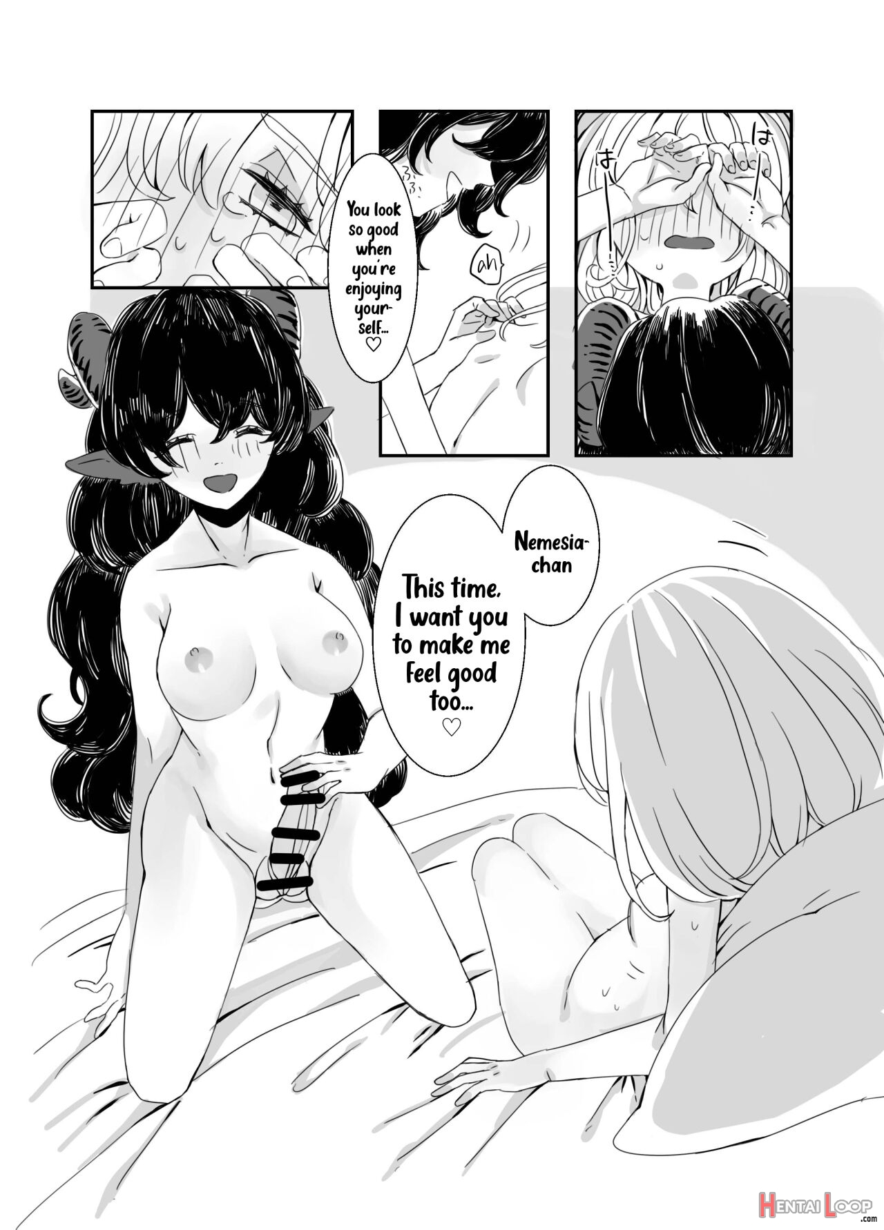 The Futanari Onee-san And The Young Girl's Naughty Story 1&2 page 14