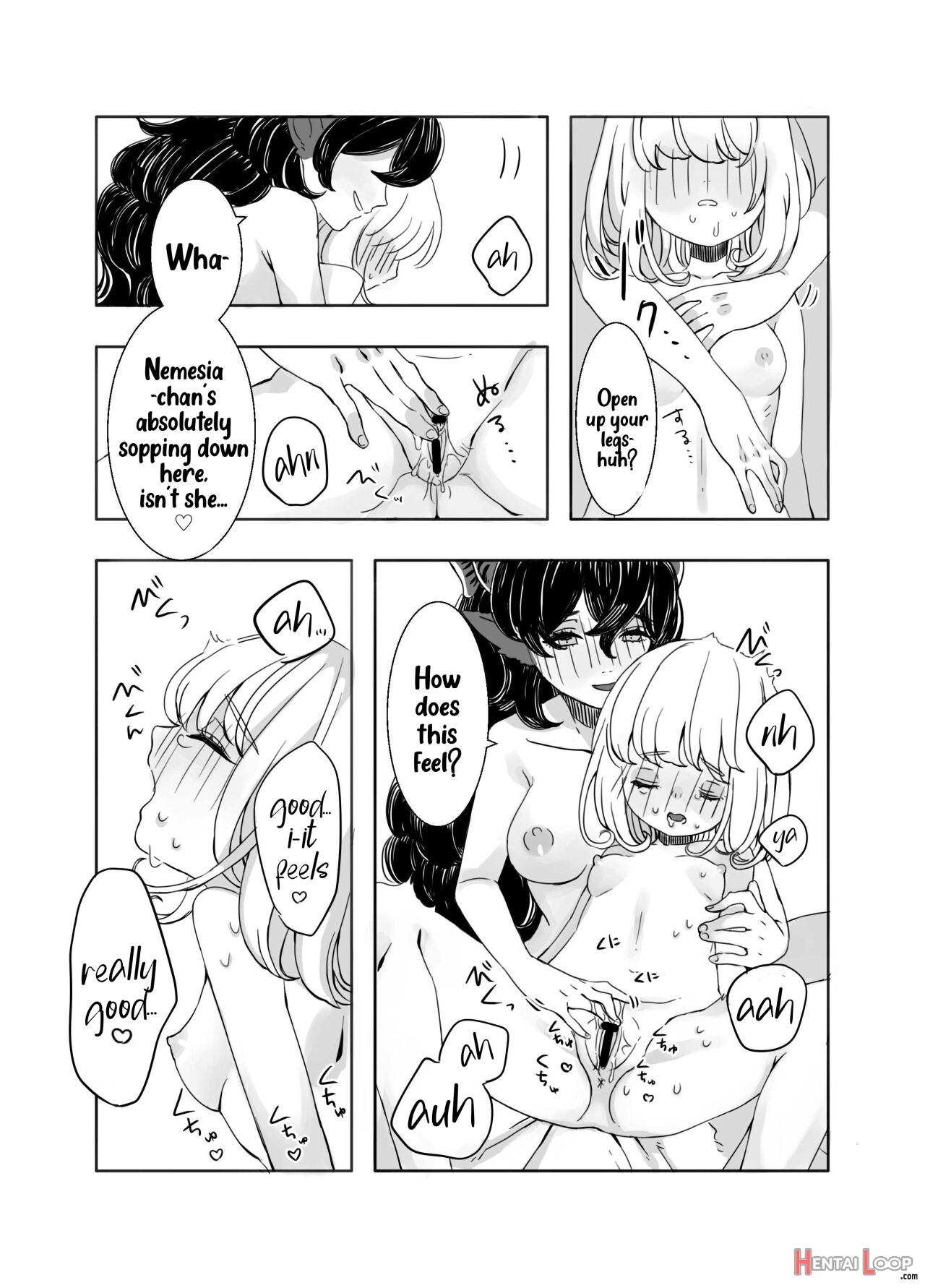 The Futanari Onee-san And The Young Girl's Naughty Story 1&2 page 19