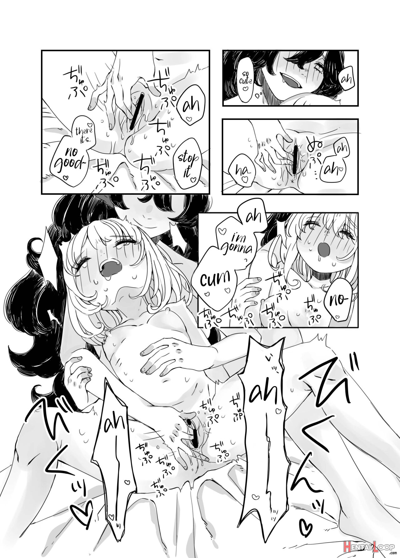 The Futanari Onee-san And The Young Girl's Naughty Story 1&2 page 20