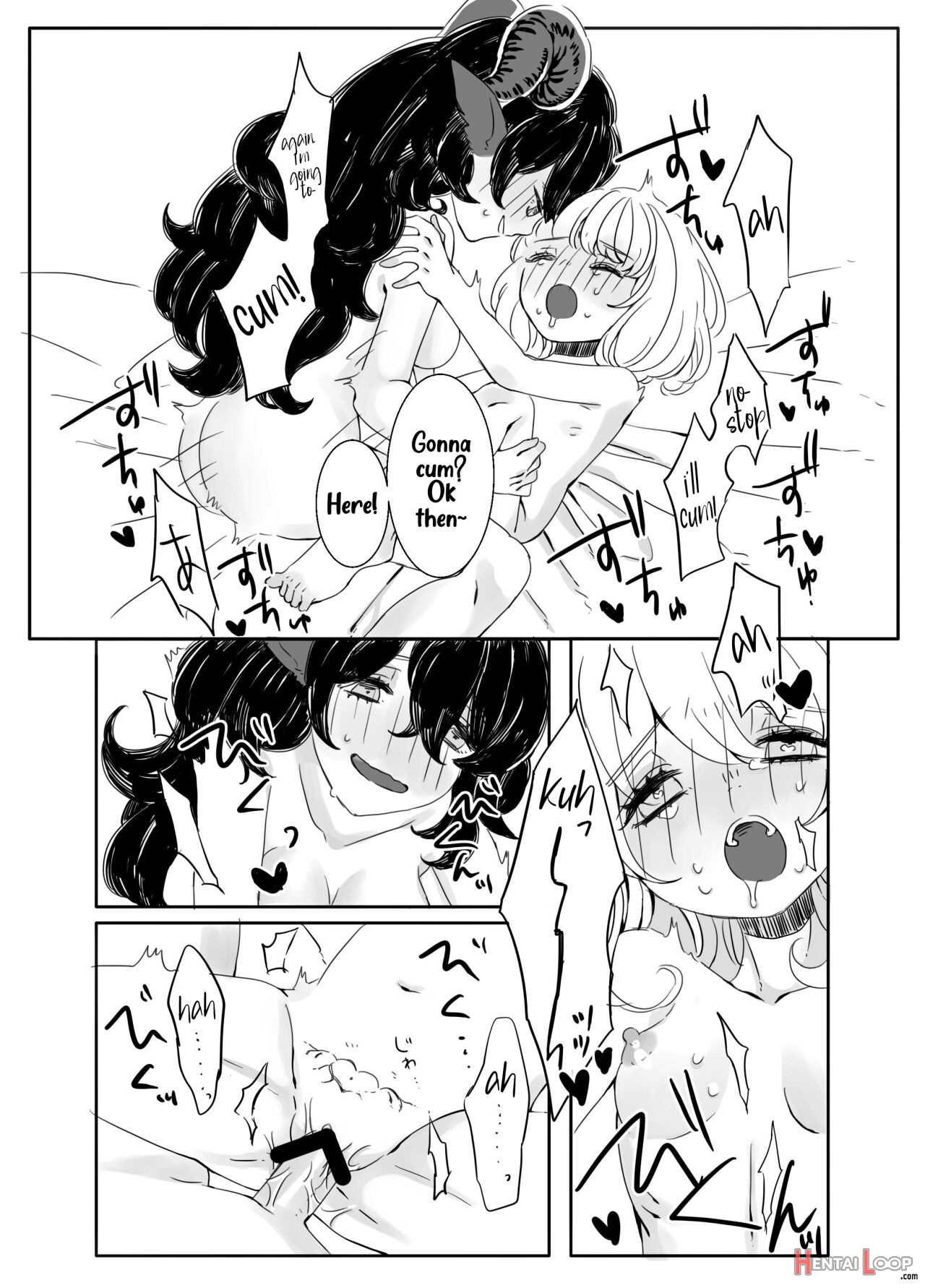 The Futanari Onee-san And The Young Girl's Naughty Story 1&2 page 24