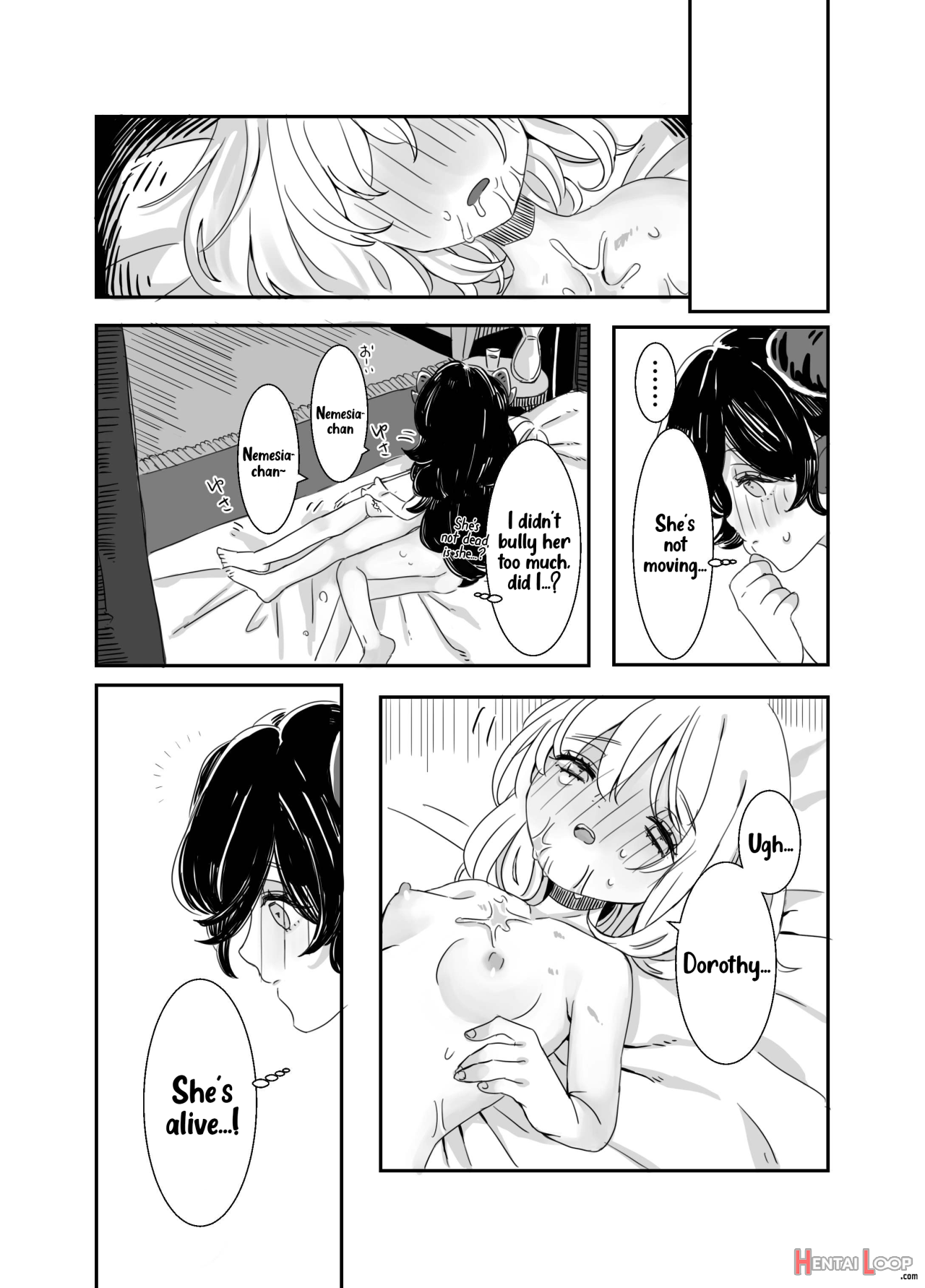The Futanari Onee-san And The Young Girl's Naughty Story 1&2 page 28