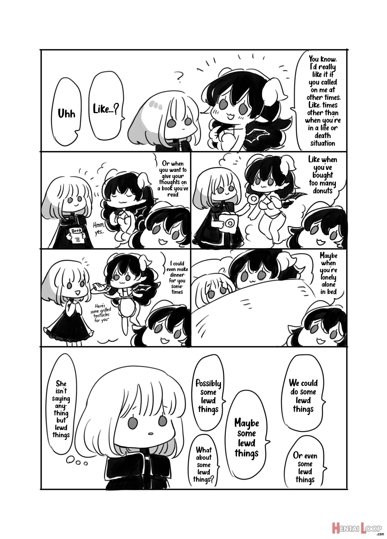 The Futanari Onee-san And The Young Girl's Naughty Story 1&2 page 31