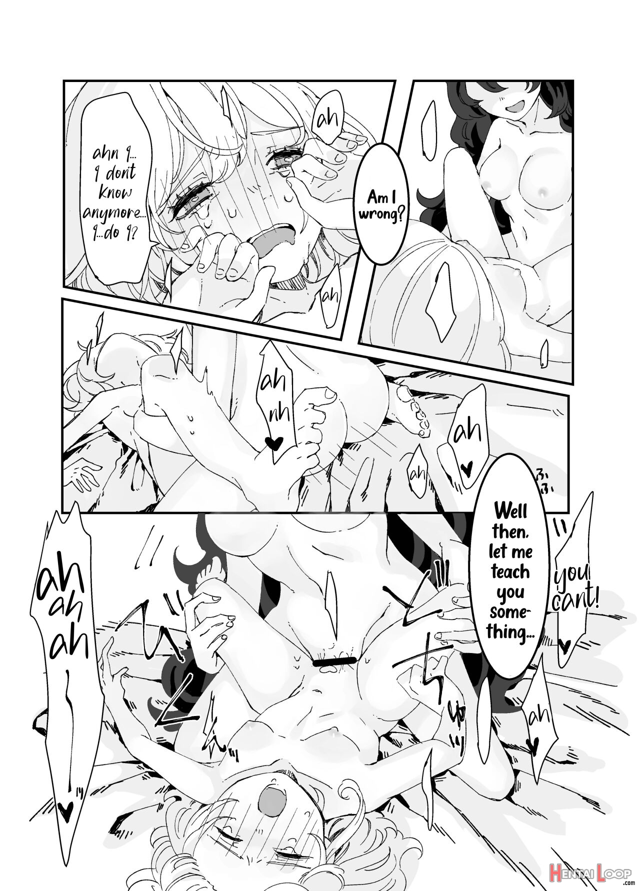 The Futanari Onee-san And The Young Girl's Naughty Story 1&2 page 51