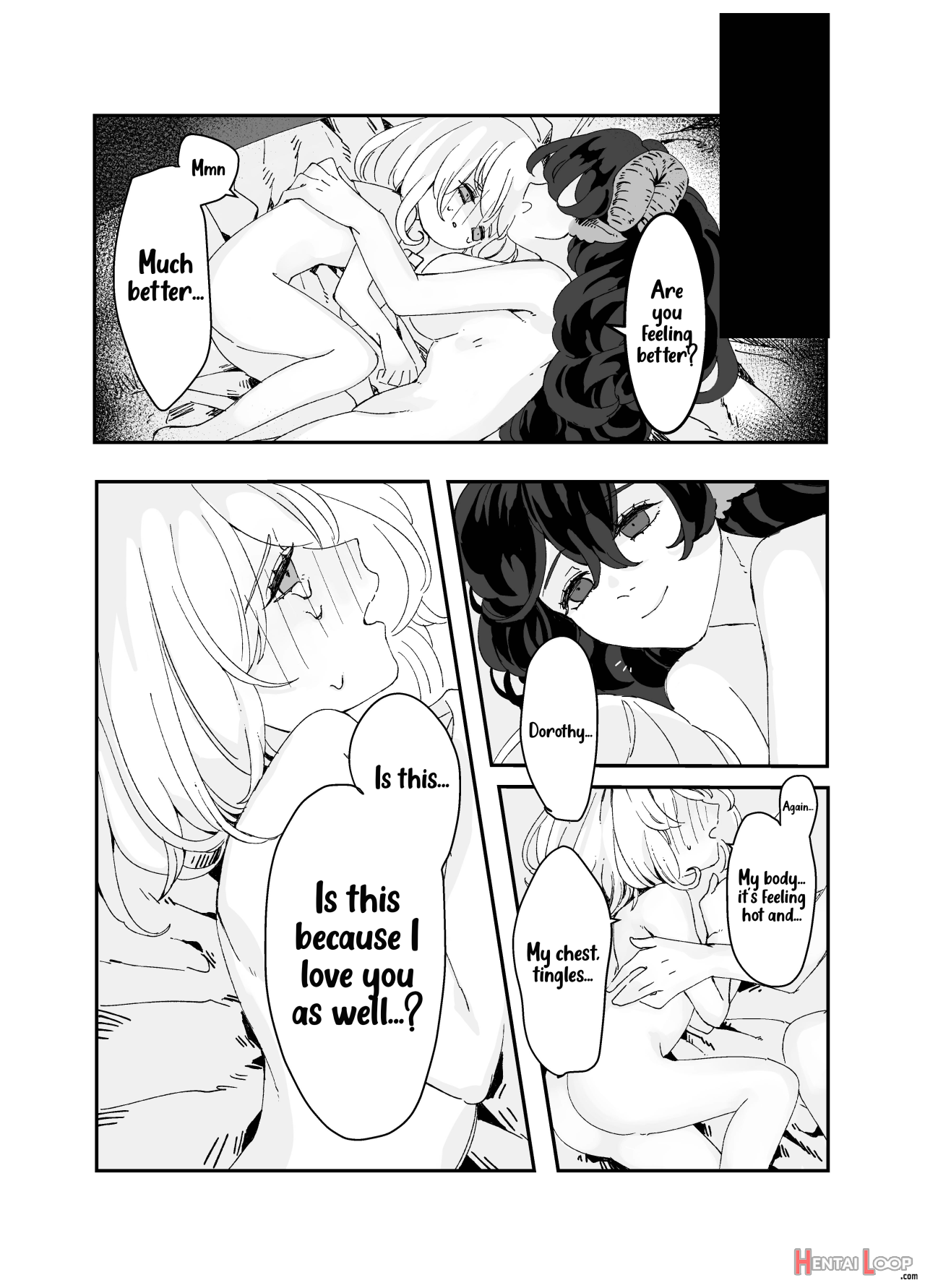 The Futanari Onee-san And The Young Girl's Naughty Story 1&2 page 55