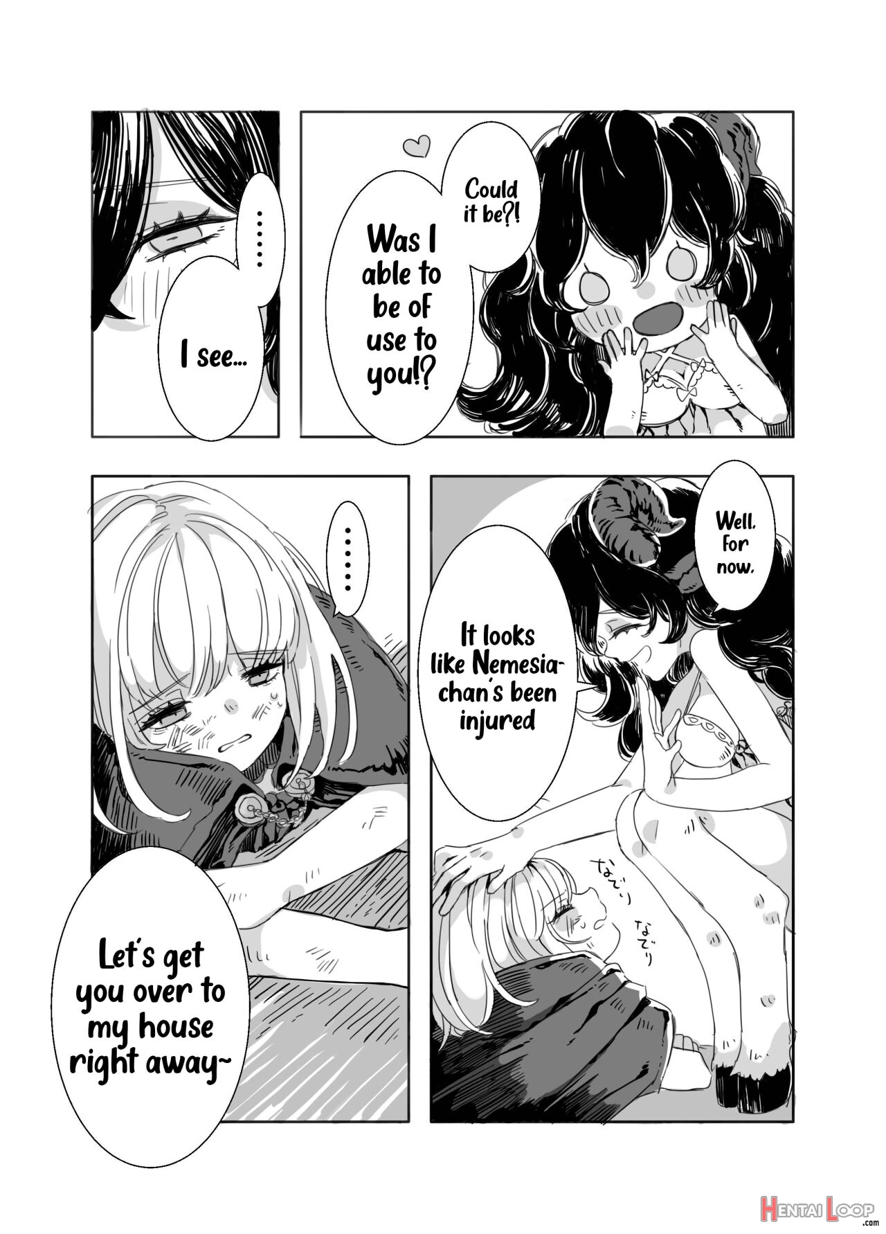 The Futanari Onee-san And The Young Girl's Naughty Story 1&2 page 7