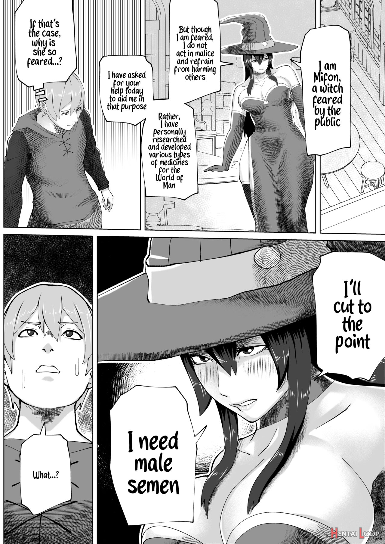 The Futanari Witch's Forest page 6