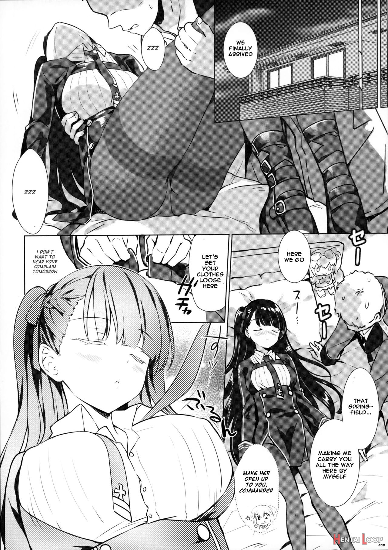 The Honest Wa-chan And The Cowardly Commander page 4