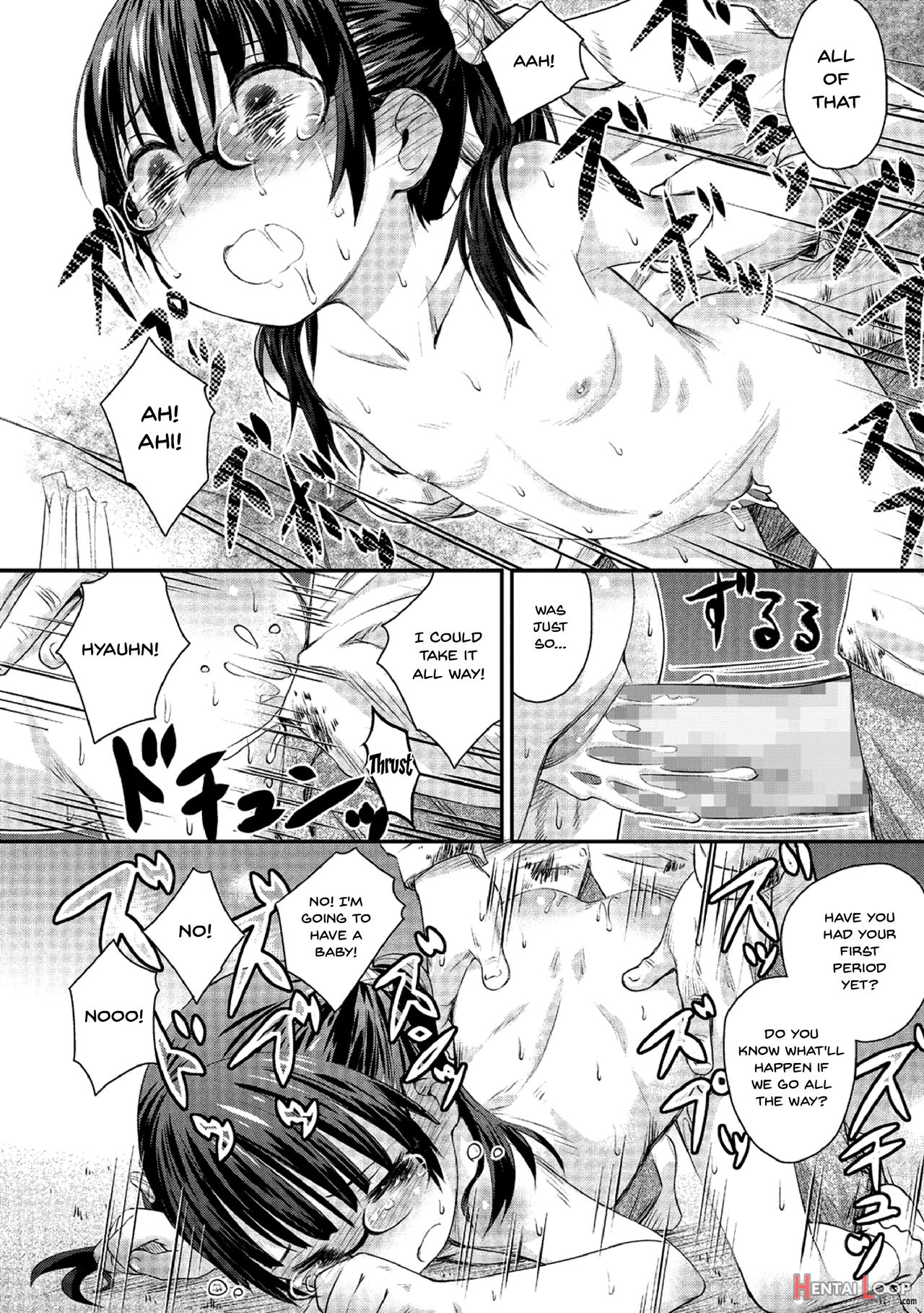 The Loli In Glasses' Training Lesson!! ~force Fucking A Timid Glasses Wearing Loli With My Big Cock~ page 28