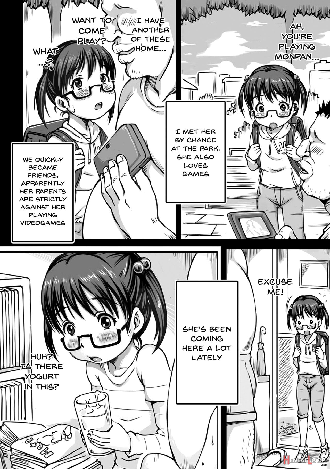 The Loli In Glasses' Training Lesson!! ~force Fucking A Timid Glasses Wearing Loli With My Big Cock~ page 47