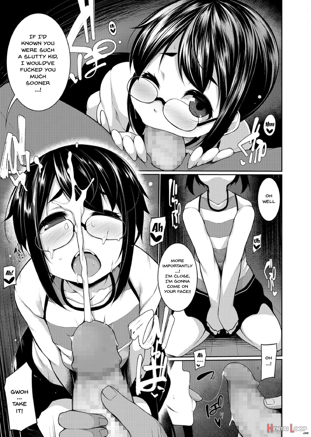 The Loli In Glasses' Training Lesson!! ~force Fucking A Timid Glasses Wearing Loli With My Big Cock~ page 8
