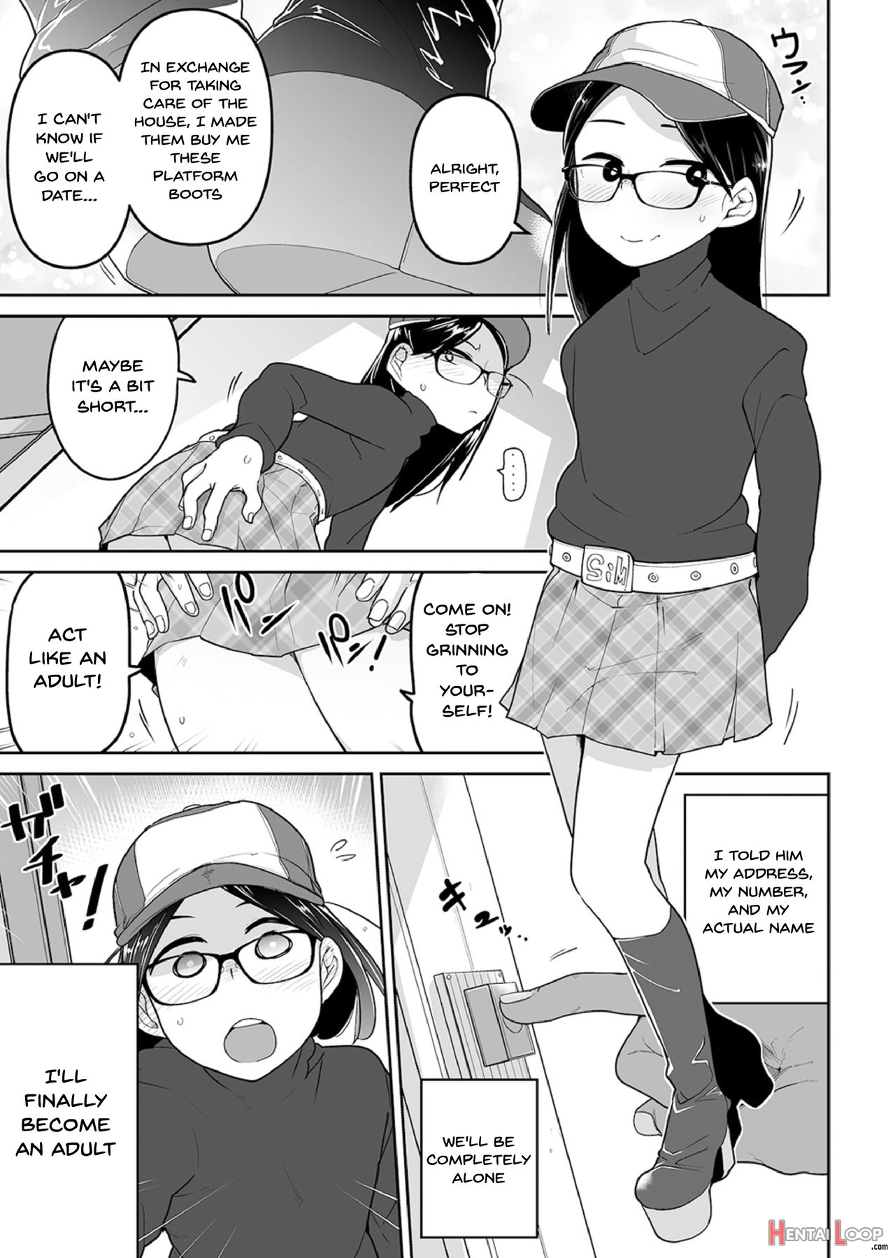 The Loli In Glasses' Training Lesson!! ~force Fucking A Timid Glasses Wearing Loli With My Big Cock~ page 80
