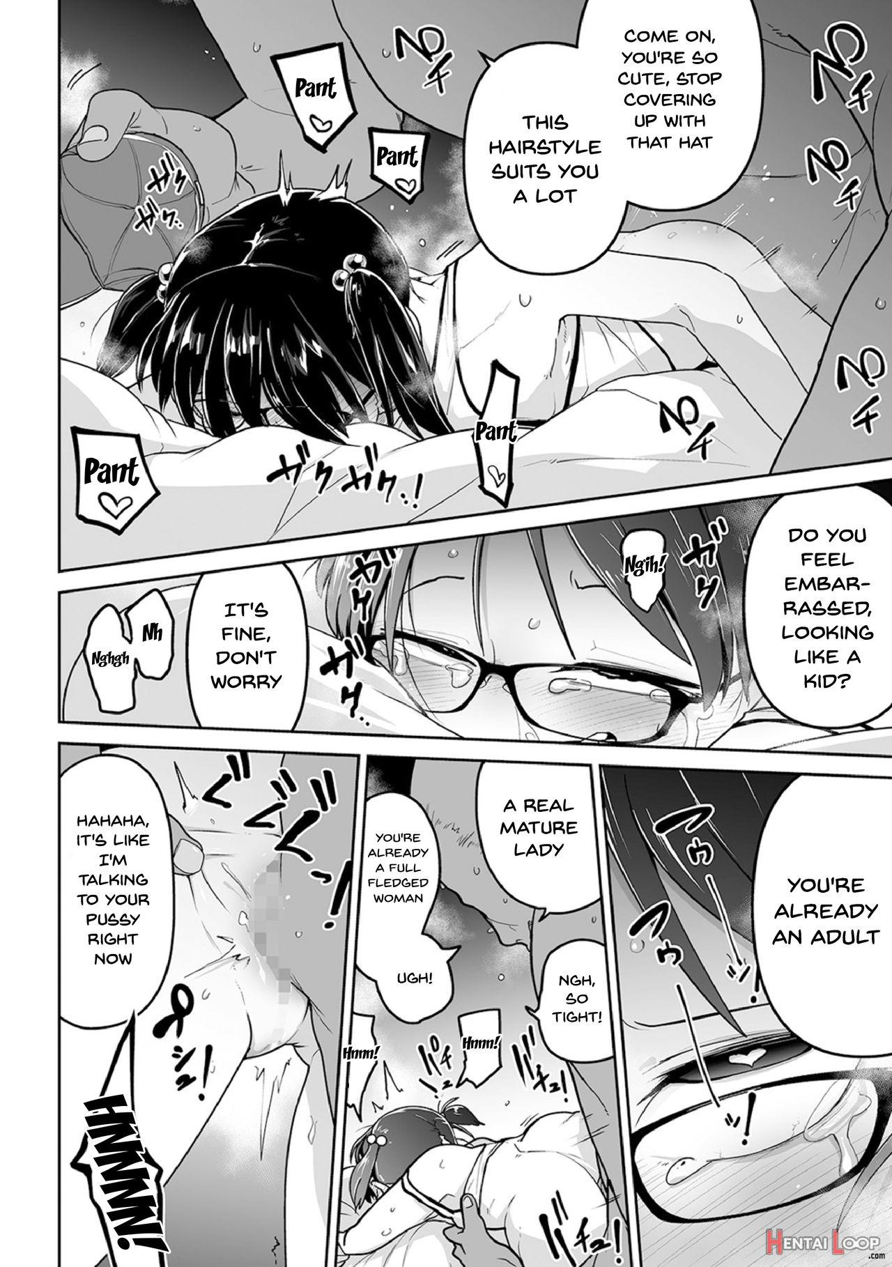 The Loli In Glasses' Training Lesson!! ~force Fucking A Timid Glasses Wearing Loli With My Big Cock~ page 97