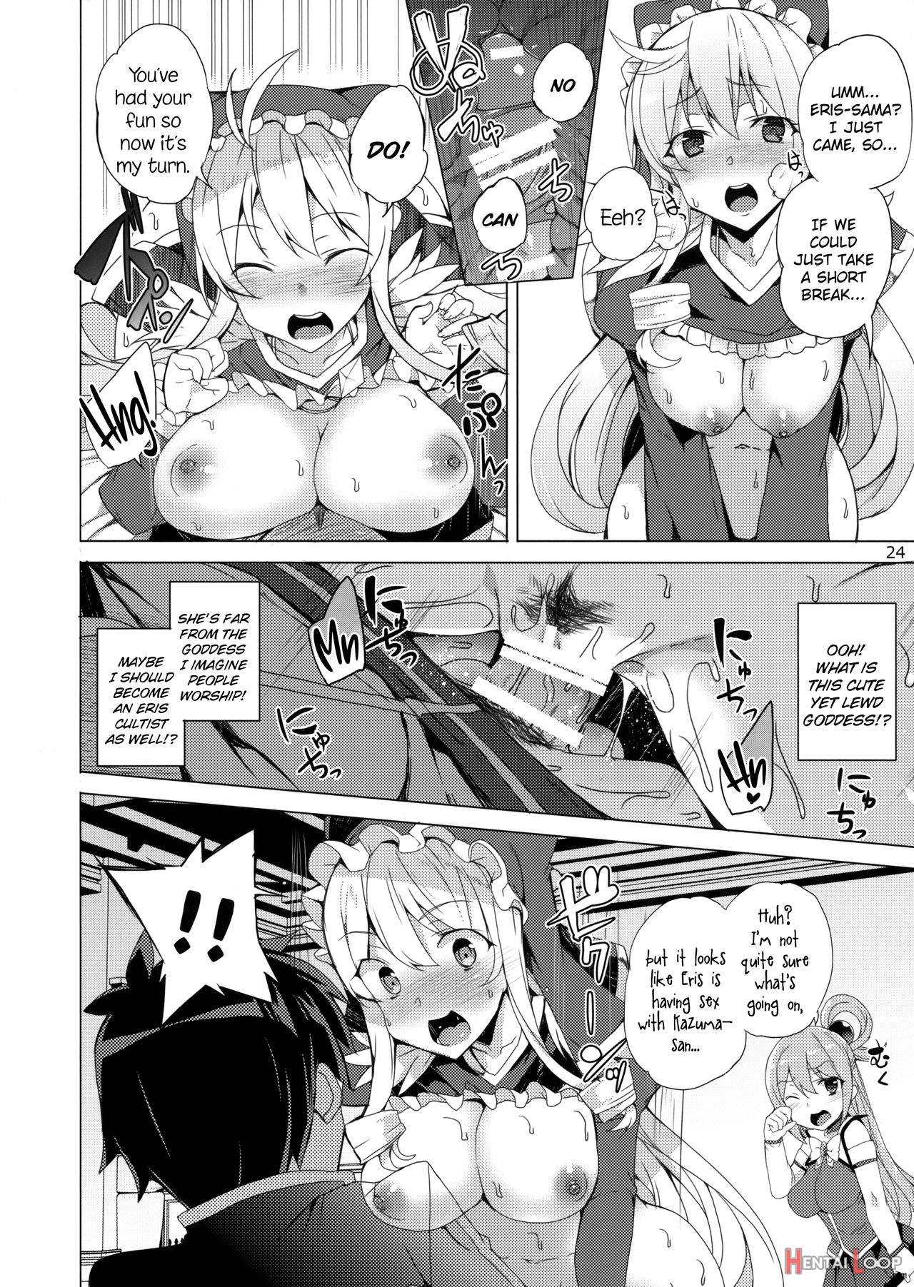 Threesome With These Wonderful Goddesses! page 21