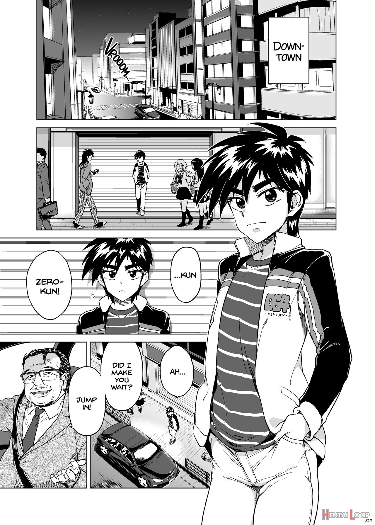 Timezero-kun's Secret First Time page 4