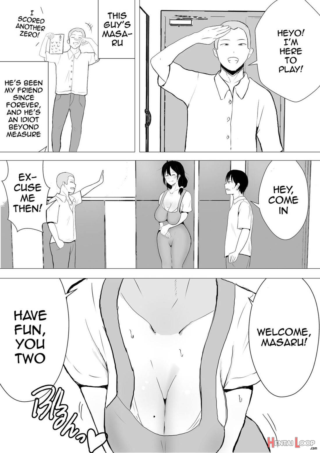 Tomokano Kaa-chan~ Daisuki Na Ore No Hahaoya Wa Aho Na Shinyuu No Kanojo~ page 12