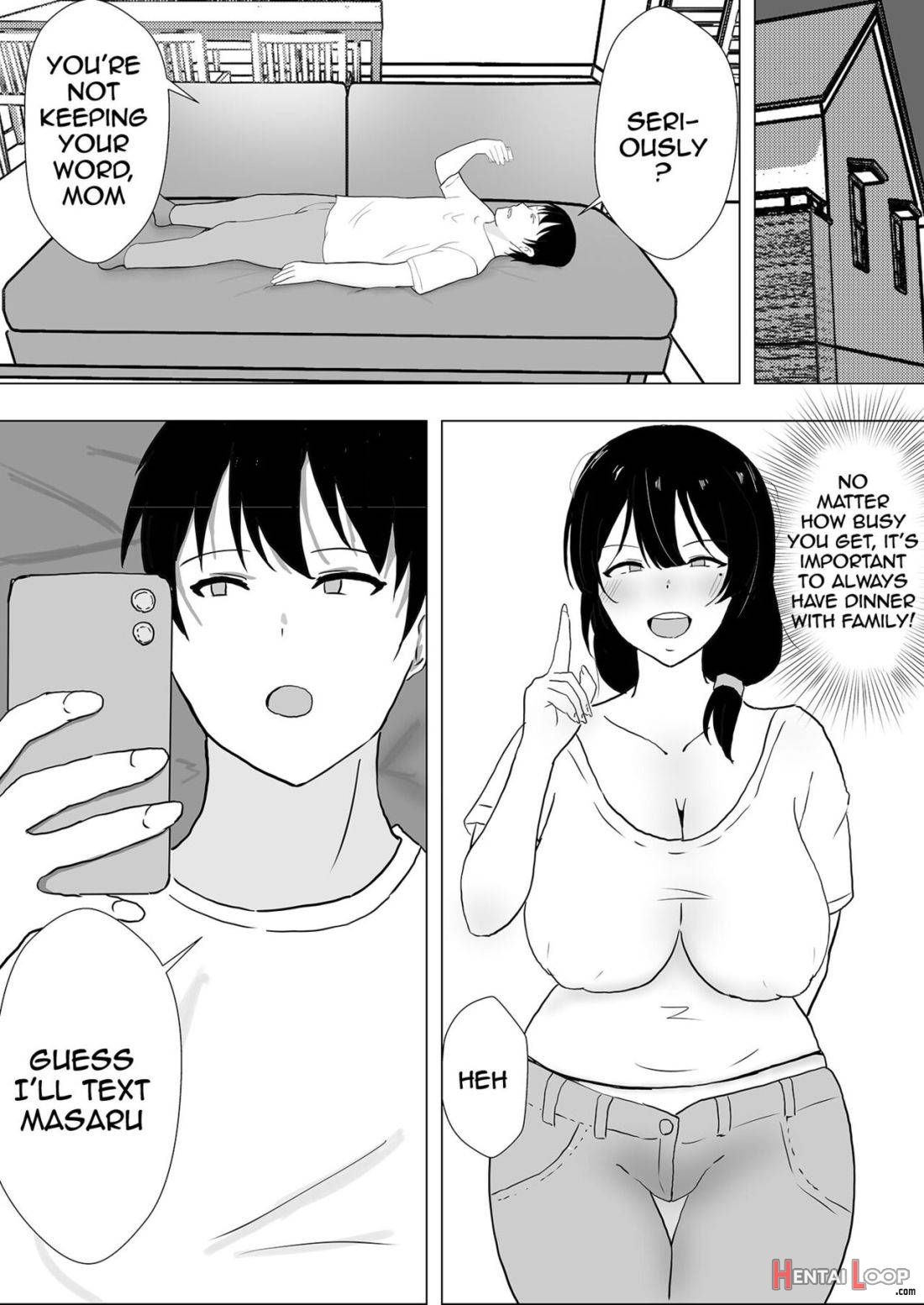 Tomokano Kaa-chan~ Daisuki Na Ore No Hahaoya Wa Aho Na Shinyuu No Kanojo~ page 58