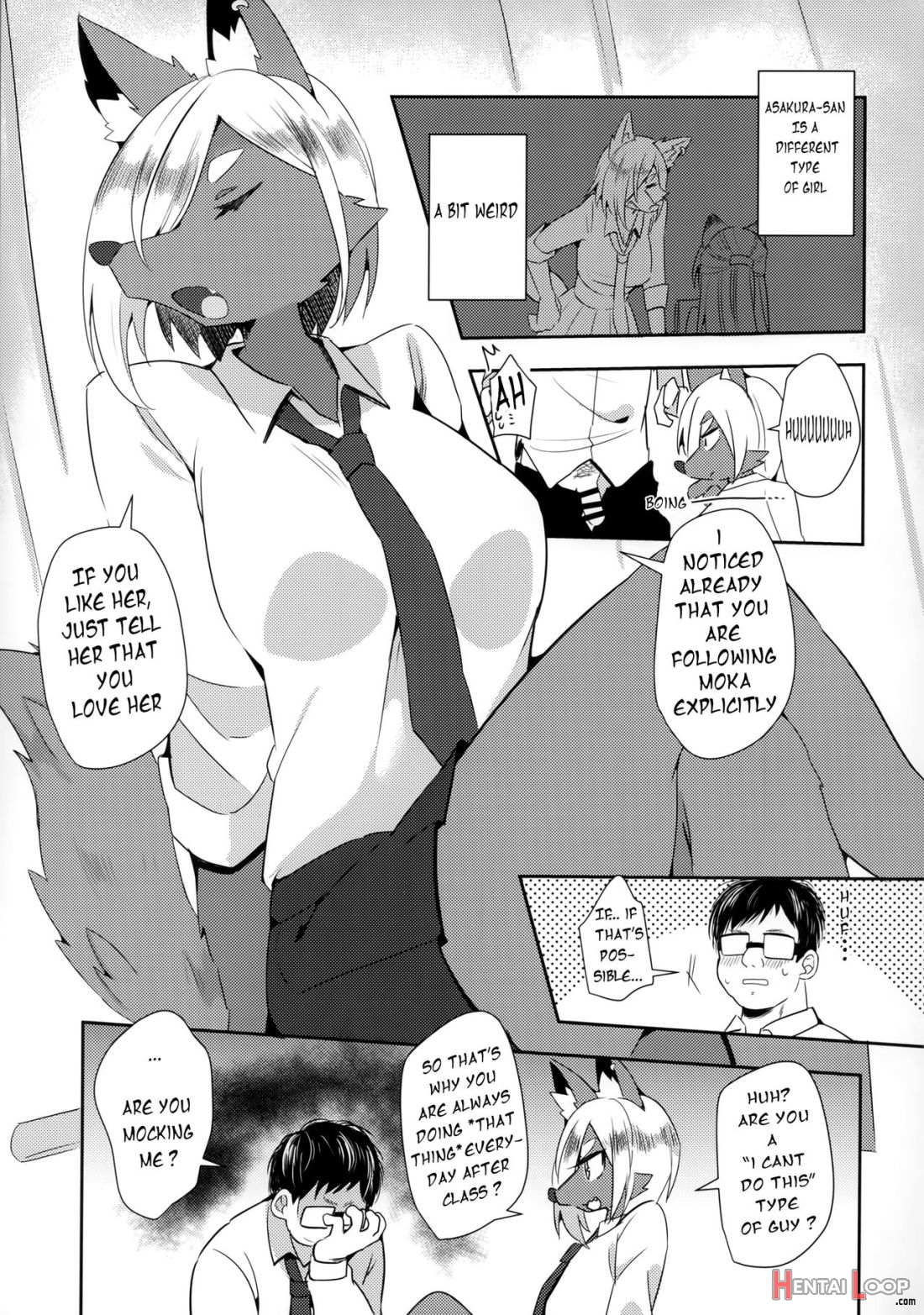 Tonari No Class No Oomine-san Wa page 4