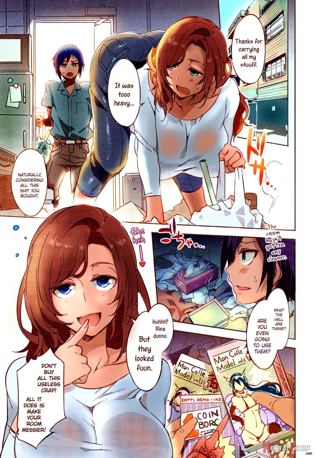 Tonari No Rina-san – Colorized page 4