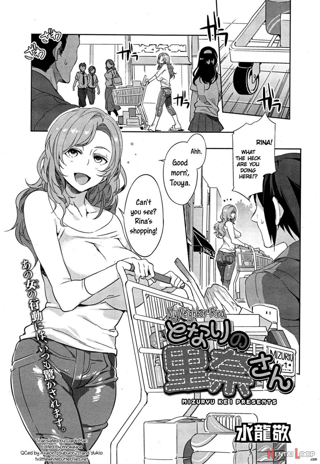 Tonari No Rina-san page 1