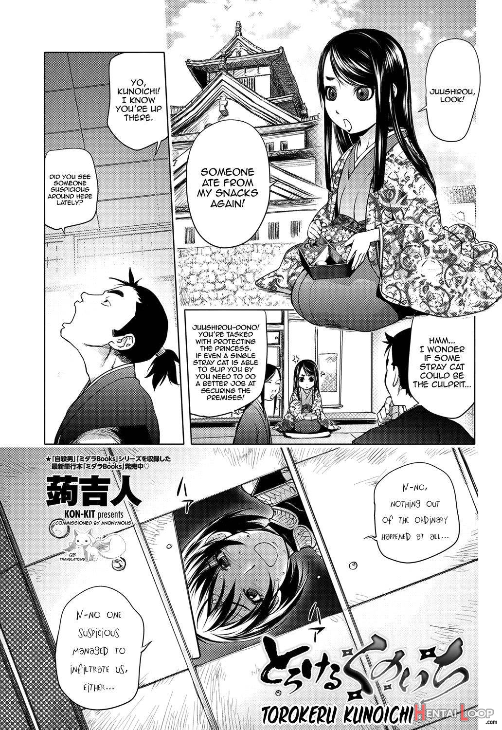 Torokeru Kunoichi Ntr Story + Prequel page 1