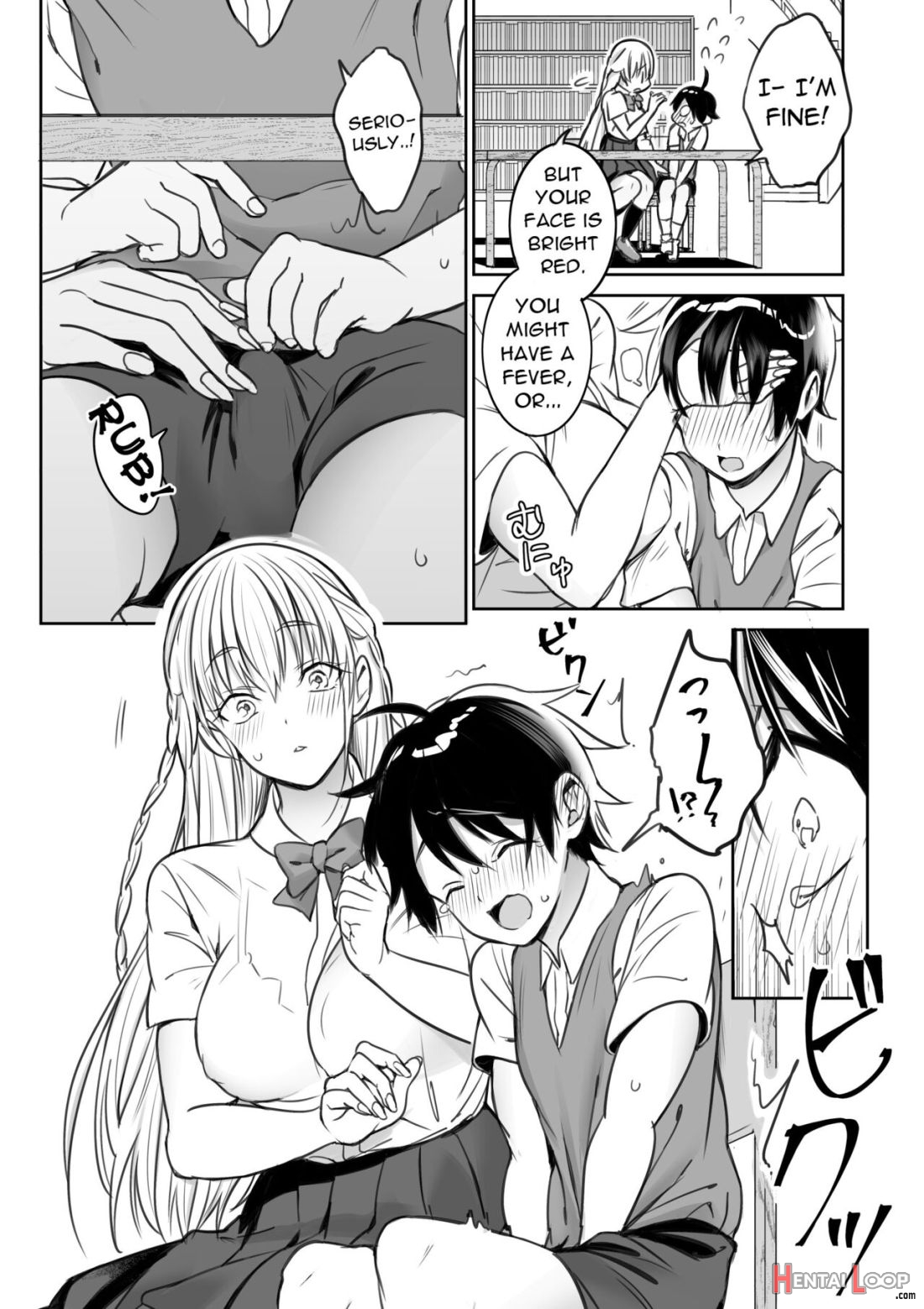 Toshokan De Shiriatta Onee-san Ni Ecchina Koto O Sarechau Hanashi page 4