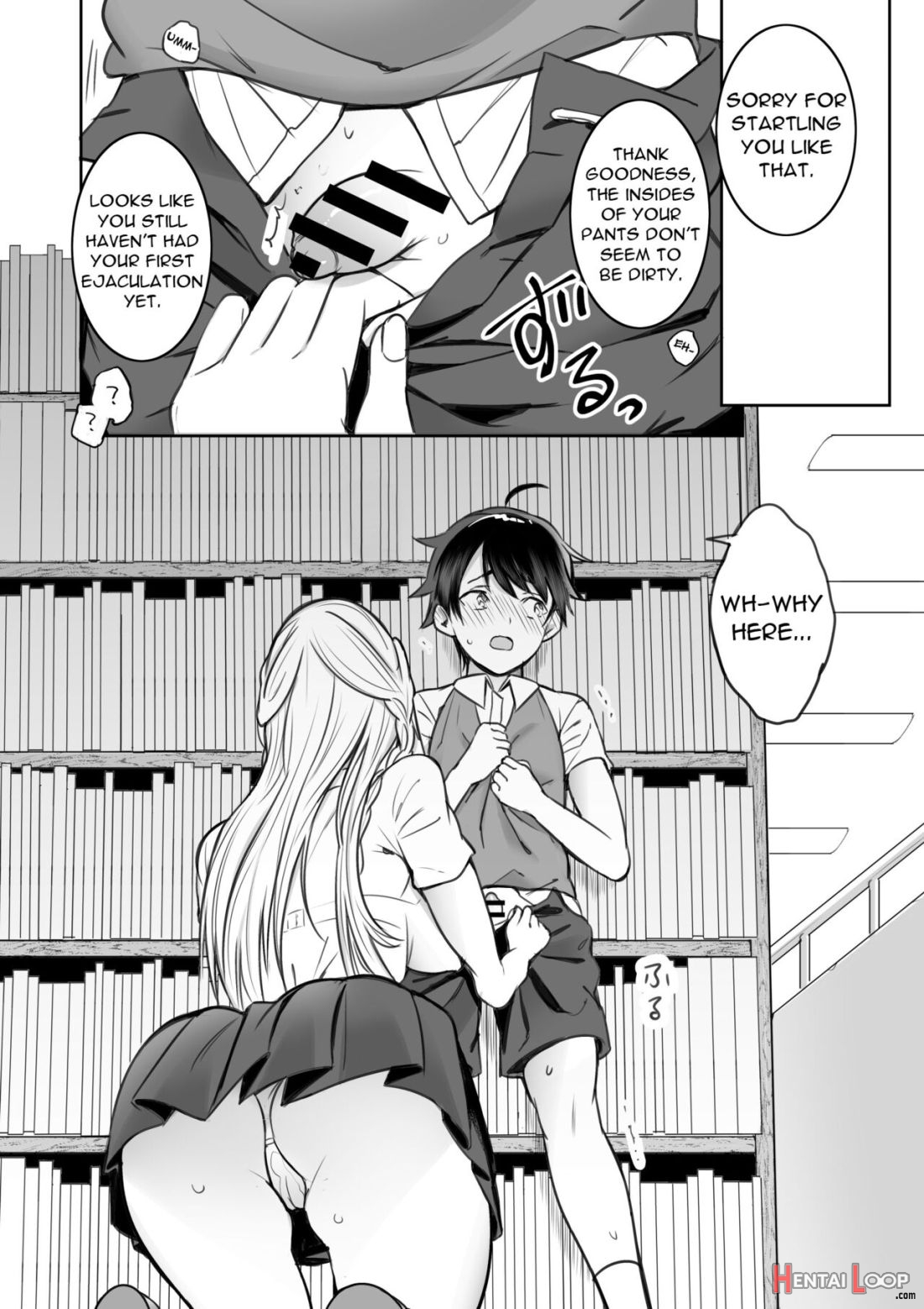 Toshokan De Shiriatta Onee-san Ni Ecchina Koto O Sarechau Hanashi page 5